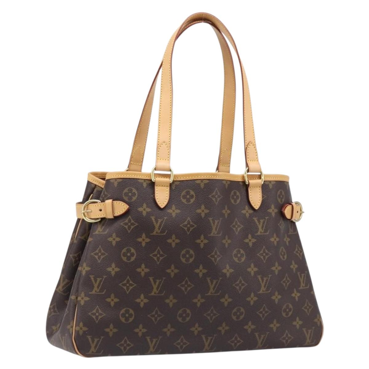 LOUIS VUITTON Monogram Batignolles Horizontal Tote Bag M51154 LV Auth 204129SAV