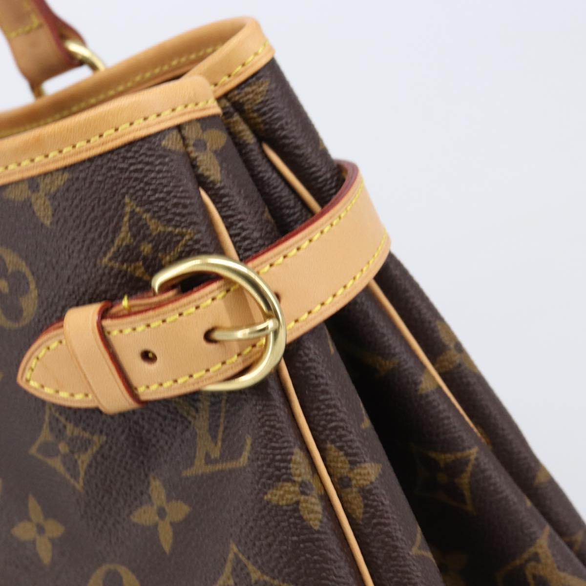 LOUIS VUITTON Monogram Batignolles Horizontal Tote Bag M51154 LV Auth 204129SAV