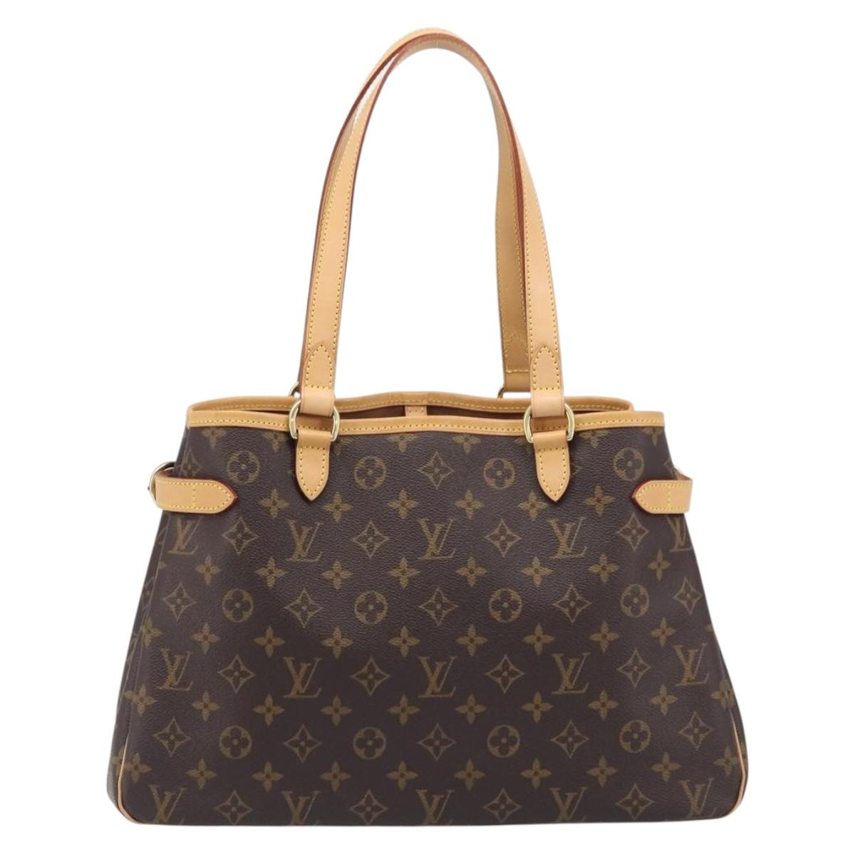 LOUIS VUITTON Monogram Batignolles Horizontal Tote Bag M51154 LV Auth 204129SAV