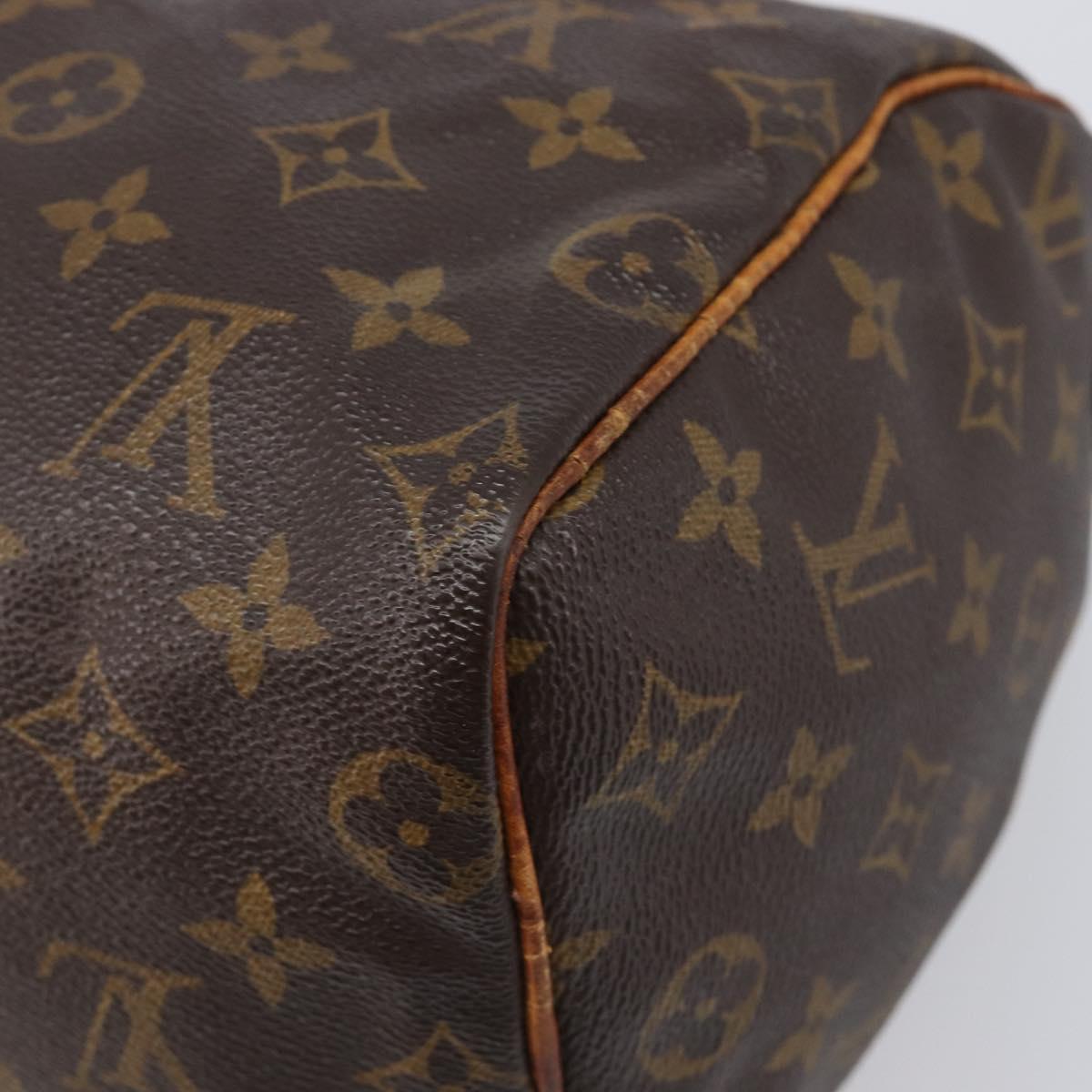 LOUIS VUITTON Monogram Speedy 25 Hand Bag M41528 LV Auth 204134
