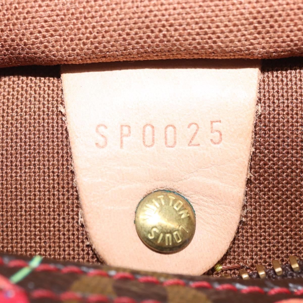 LOUIS VUITTON Monogram Cherry Speedy 25 Hand Bag M95009 LV Auth 204136SAV