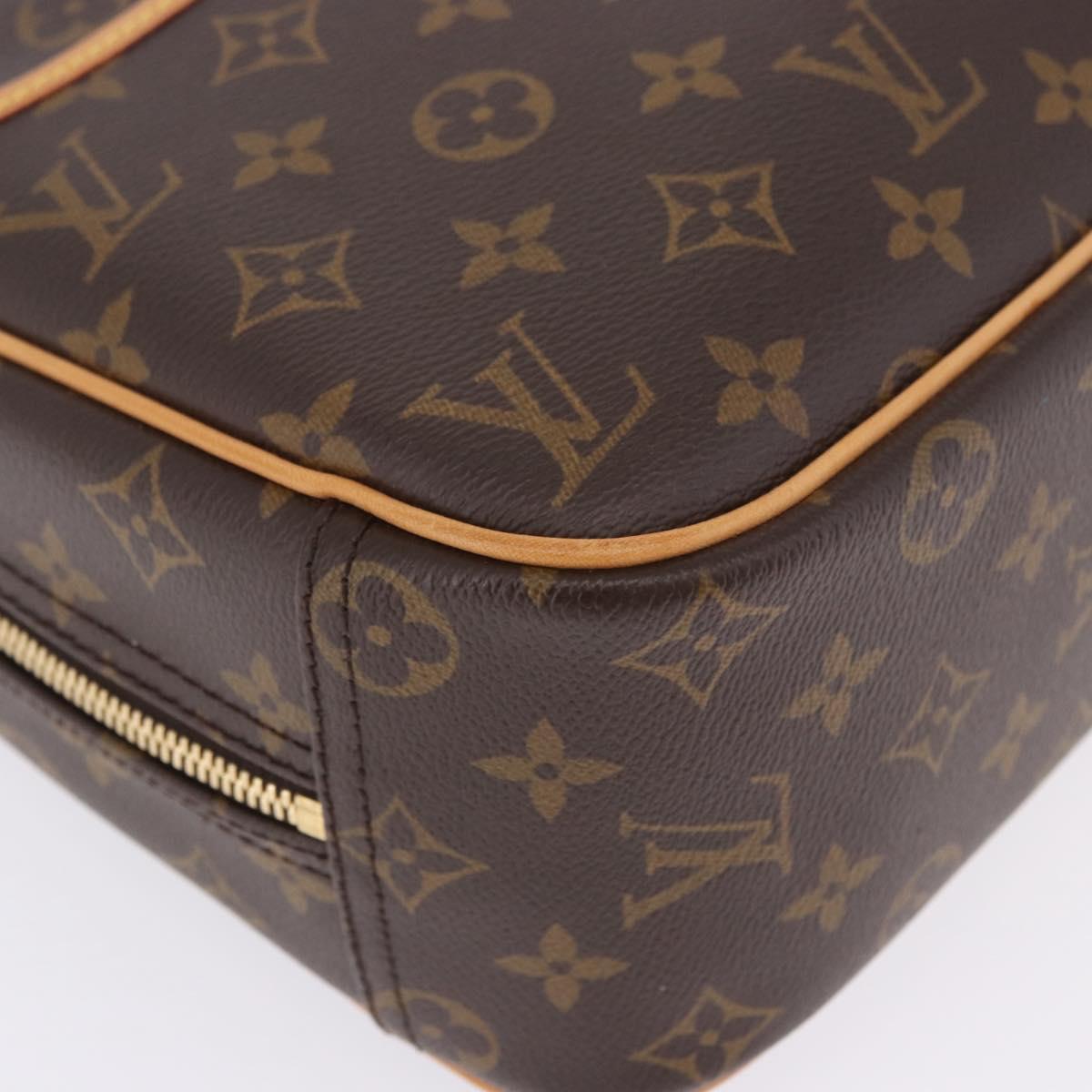 LOUIS VUITTON Monogram Trouville Hand Bag M42228 LV Auth 204150V