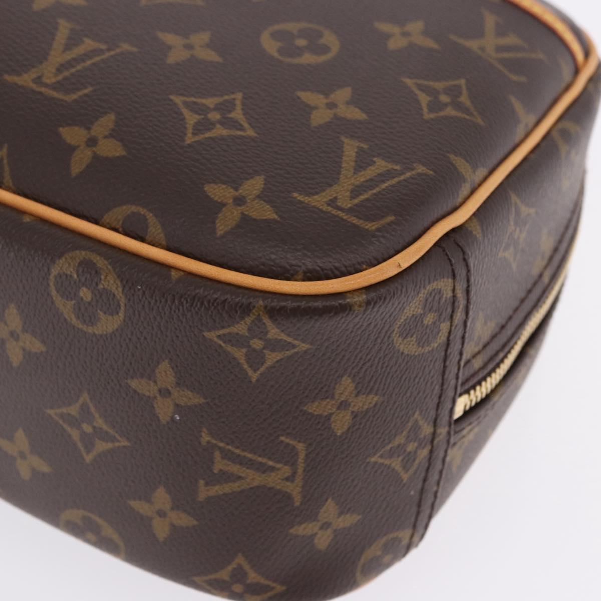 LOUIS VUITTON Monogram Trouville Hand Bag M42228 LV Auth 204150V