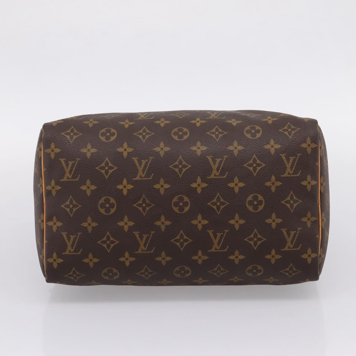 LOUIS VUITTON Monogram Speedy 30 Hand Bag M41526 LV Auth 204159V