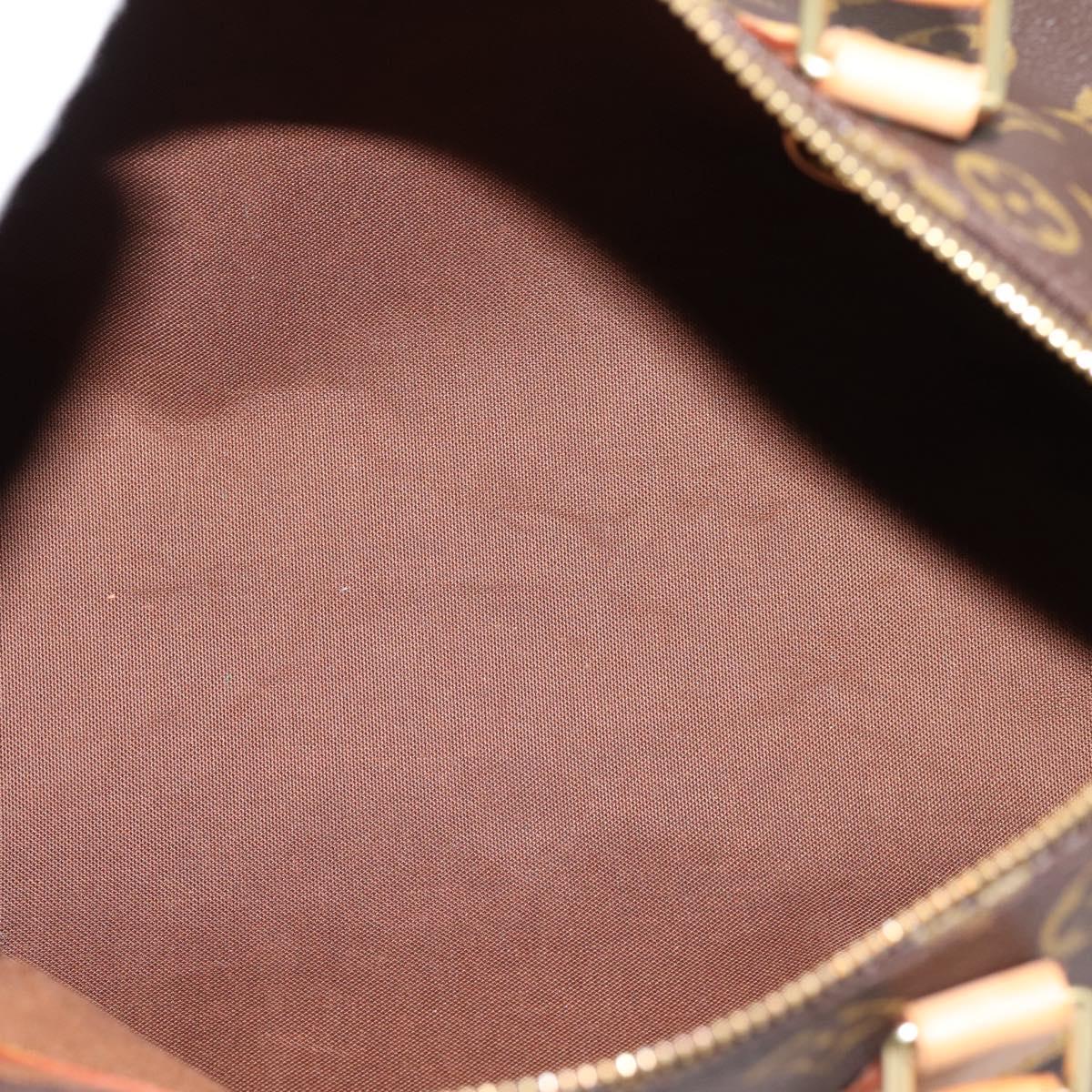LOUIS VUITTON Monogram Speedy 30 Hand Bag M41526 LV Auth 204159V
