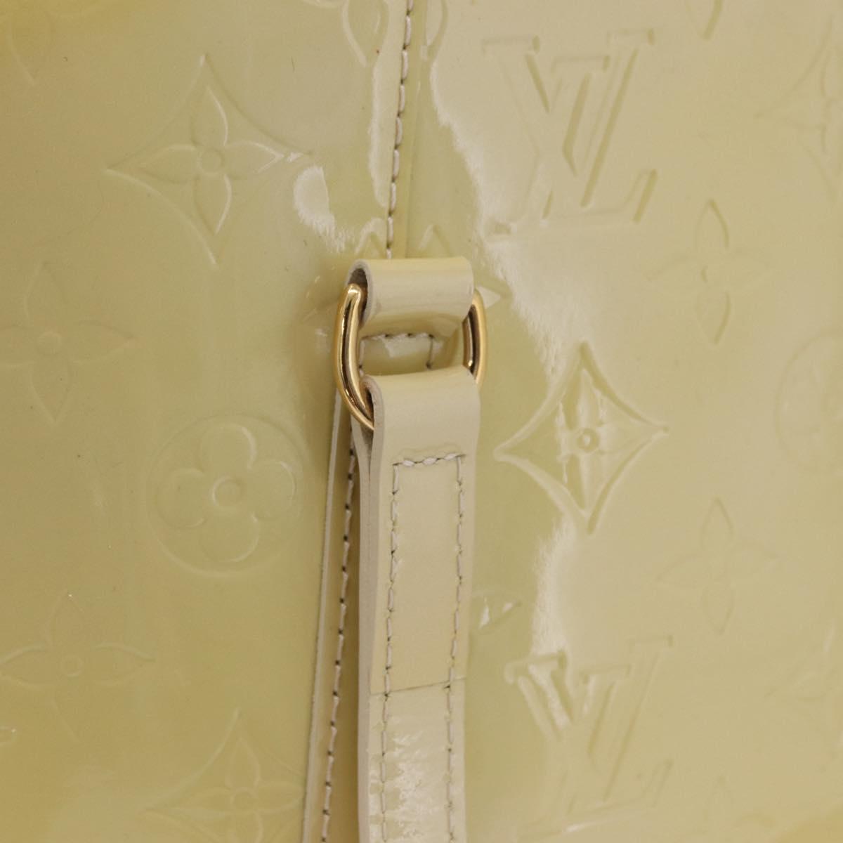 LOUIS VUITTON Monogram Vernis Avalon MM Tote Bag Broncorail M91743 Auth 204160