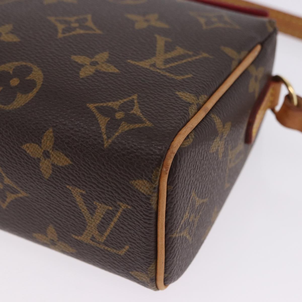 LOUIS VUITTON Monogram Recital Hand Bag M51900 LV Auth 204162V
