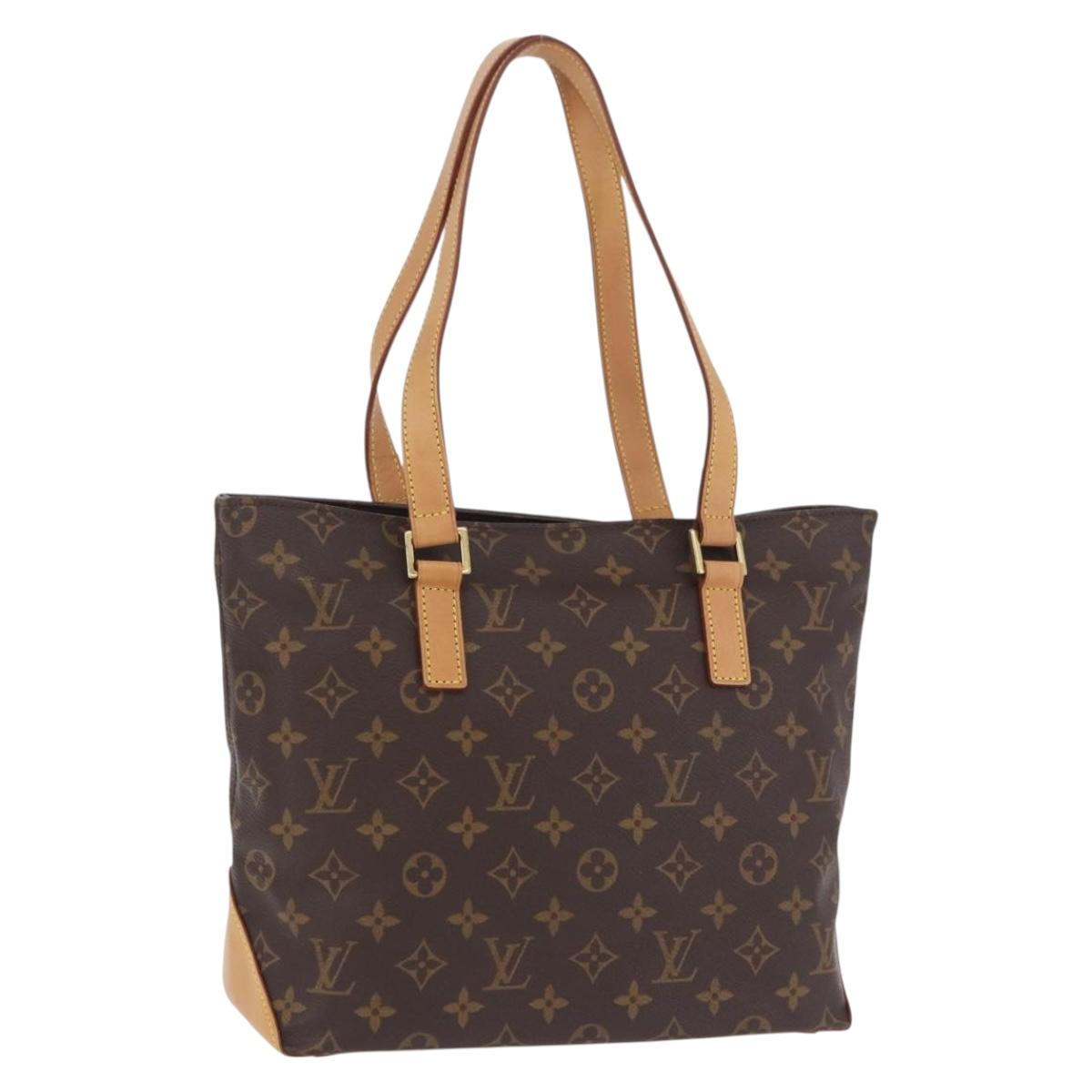 LOUIS VUITTON Monogram Cabas Piano Tote Bag M51148 LV Auth 204163V