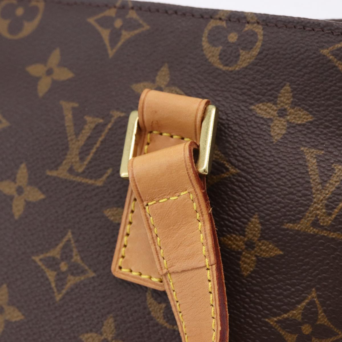 LOUIS VUITTON Monogram Cabas Piano Tote Bag M51148 LV Auth 204163V