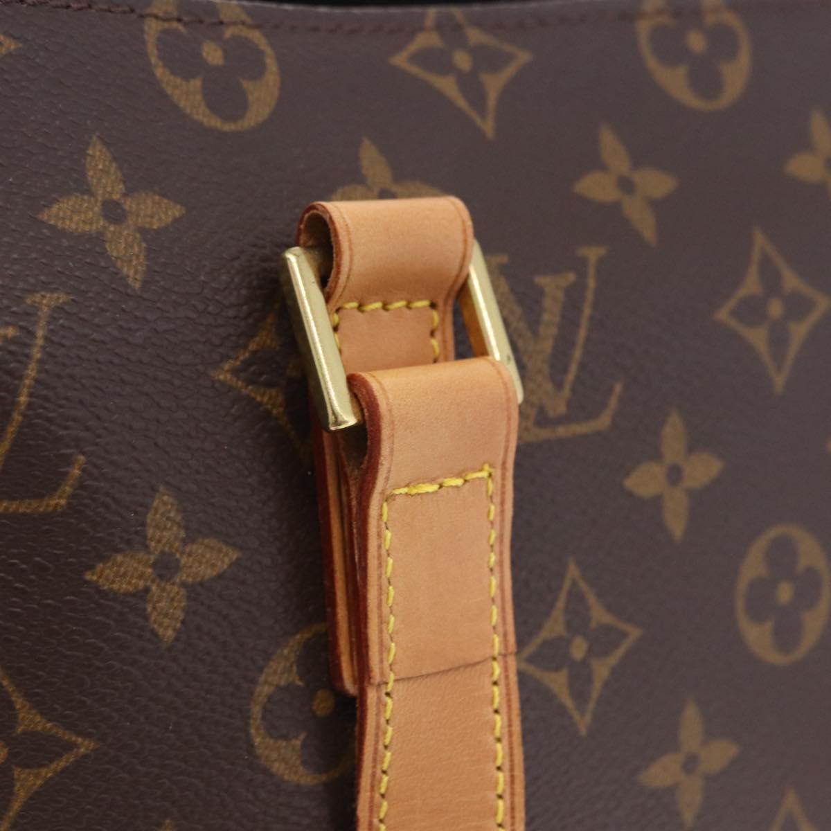 LOUIS VUITTON Monogram Cabas Piano Tote Bag M51148 LV Auth 204163V