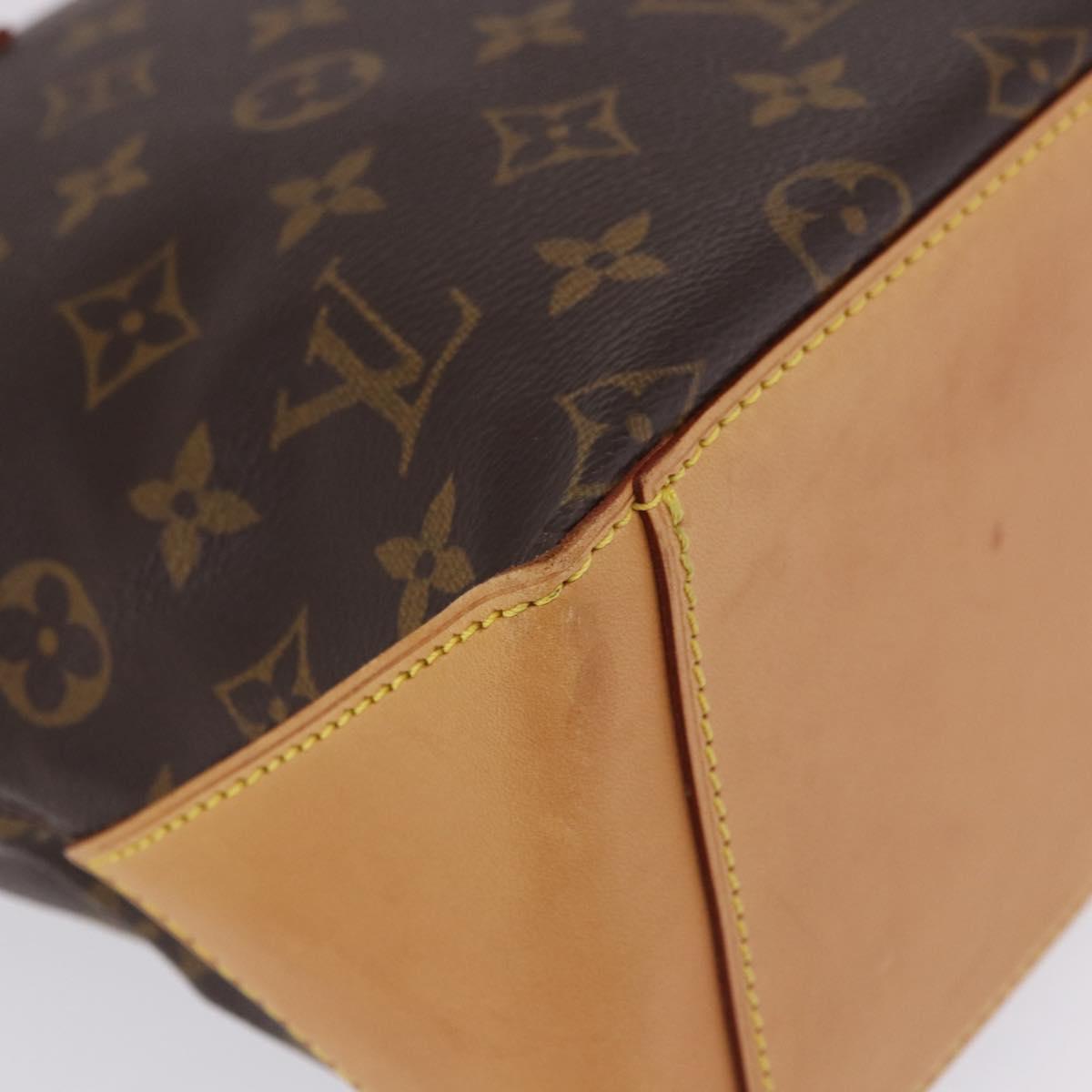 LOUIS VUITTON Monogram Cabas Piano Tote Bag M51148 LV Auth 204163V