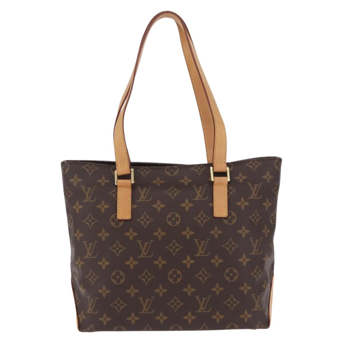 LOUIS VUITTON Monogram Cabas Piano Tote Bag M51148 LV Auth 204163V