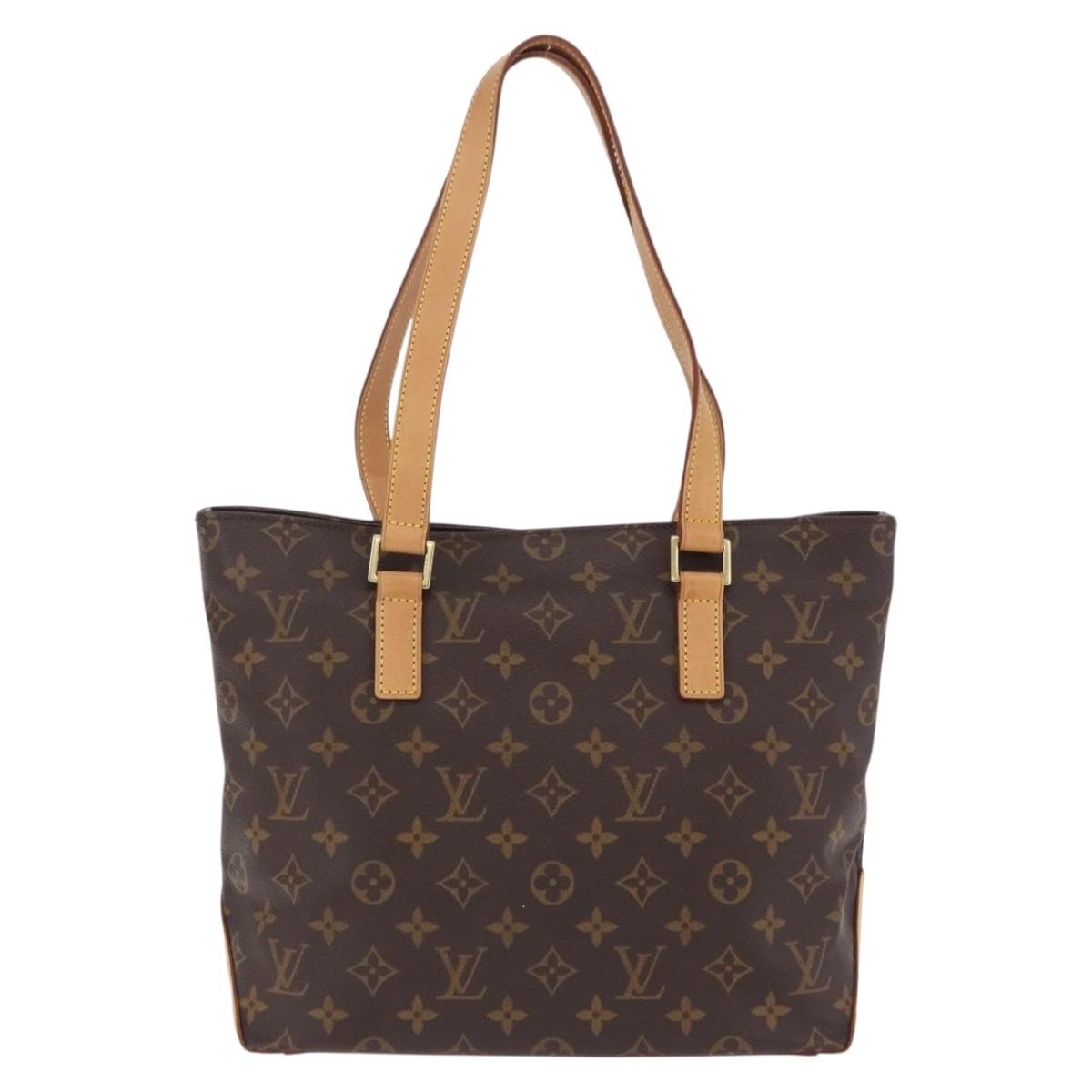 LOUIS VUITTON Monogram Cabas Piano Tote Bag M51148 LV Auth 204163V