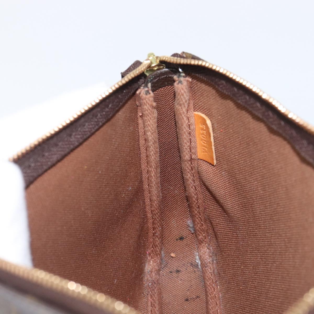LOUIS VUITTON Monogram Pochette Accessoires Pouch M51980 LV Auth 204168