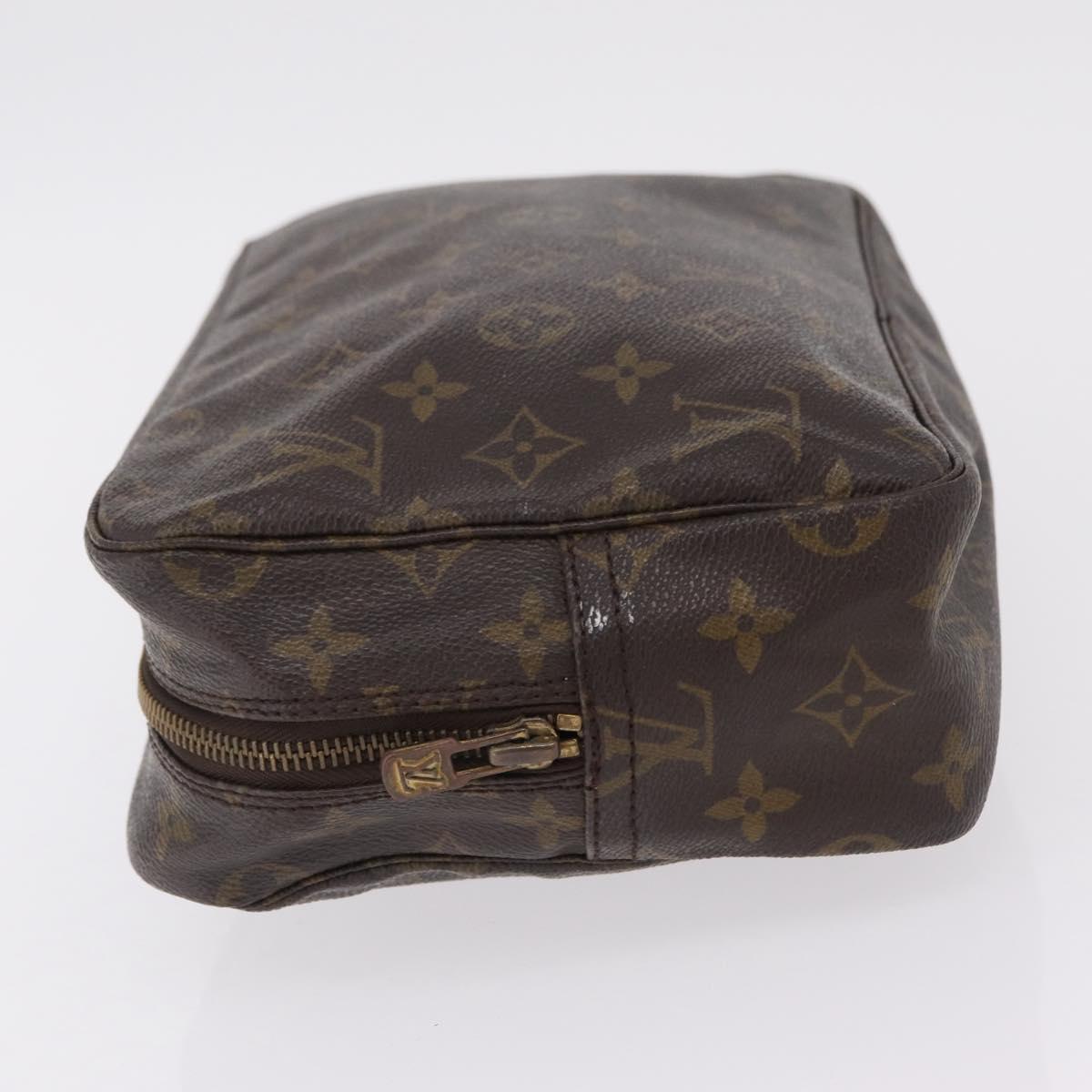 LOUIS VUITTON Monogram Trousse Toilette 28 Clutch Bag M47522 LV Auth 204216