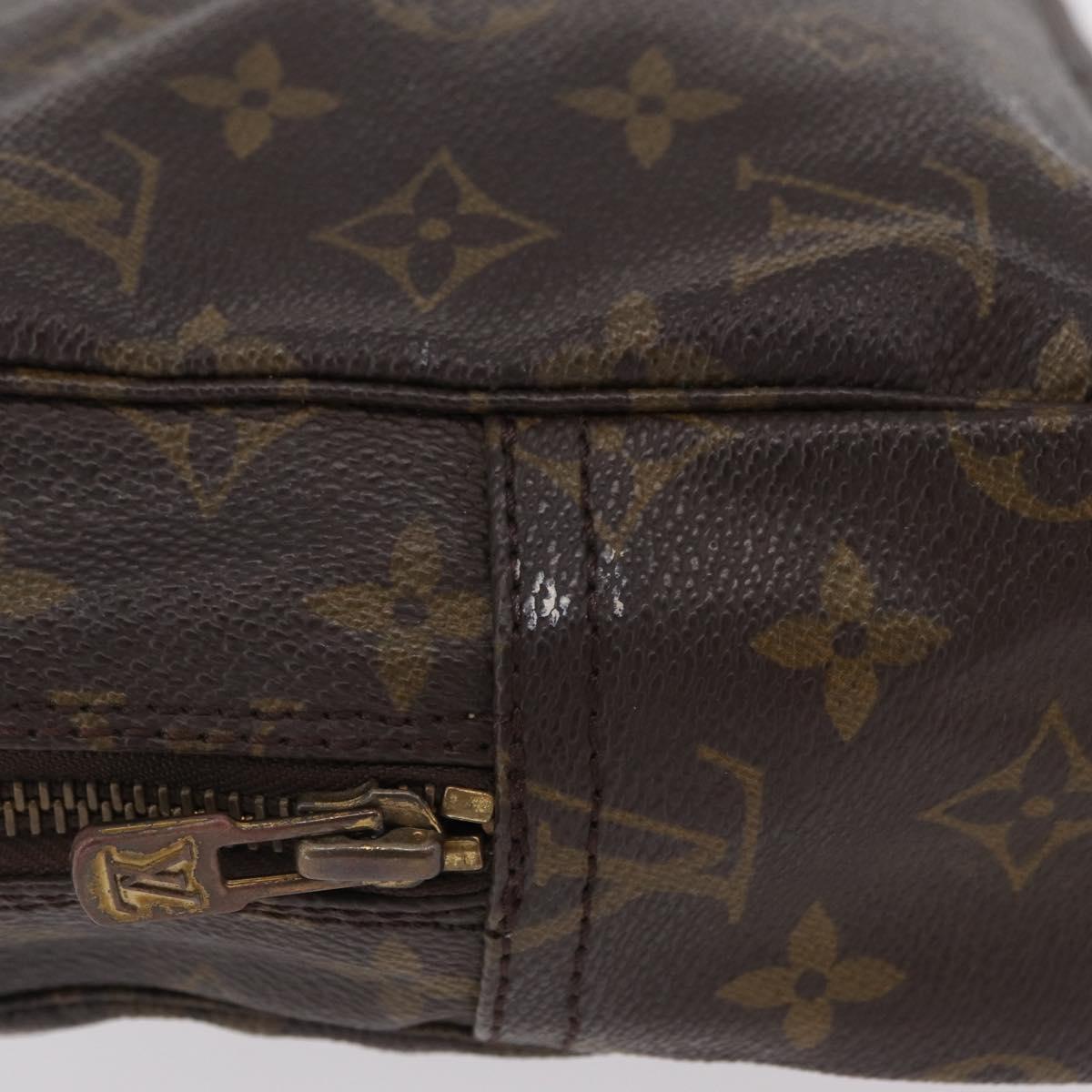 LOUIS VUITTON Monogram Trousse Toilette 28 Clutch Bag M47522 LV Auth 204216