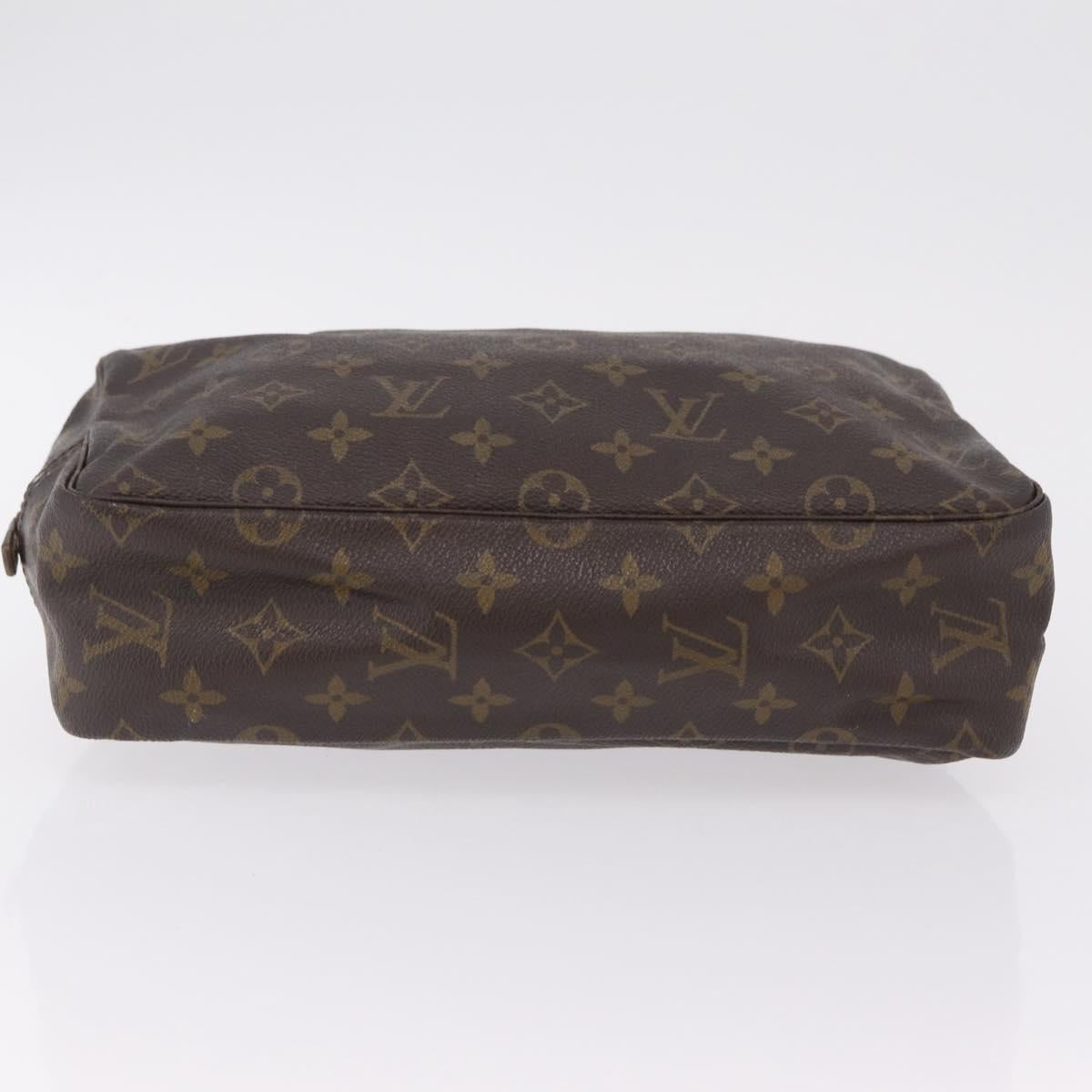 LOUIS VUITTON Monogram Trousse Toilette 28 Clutch Bag M47522 LV Auth 204216