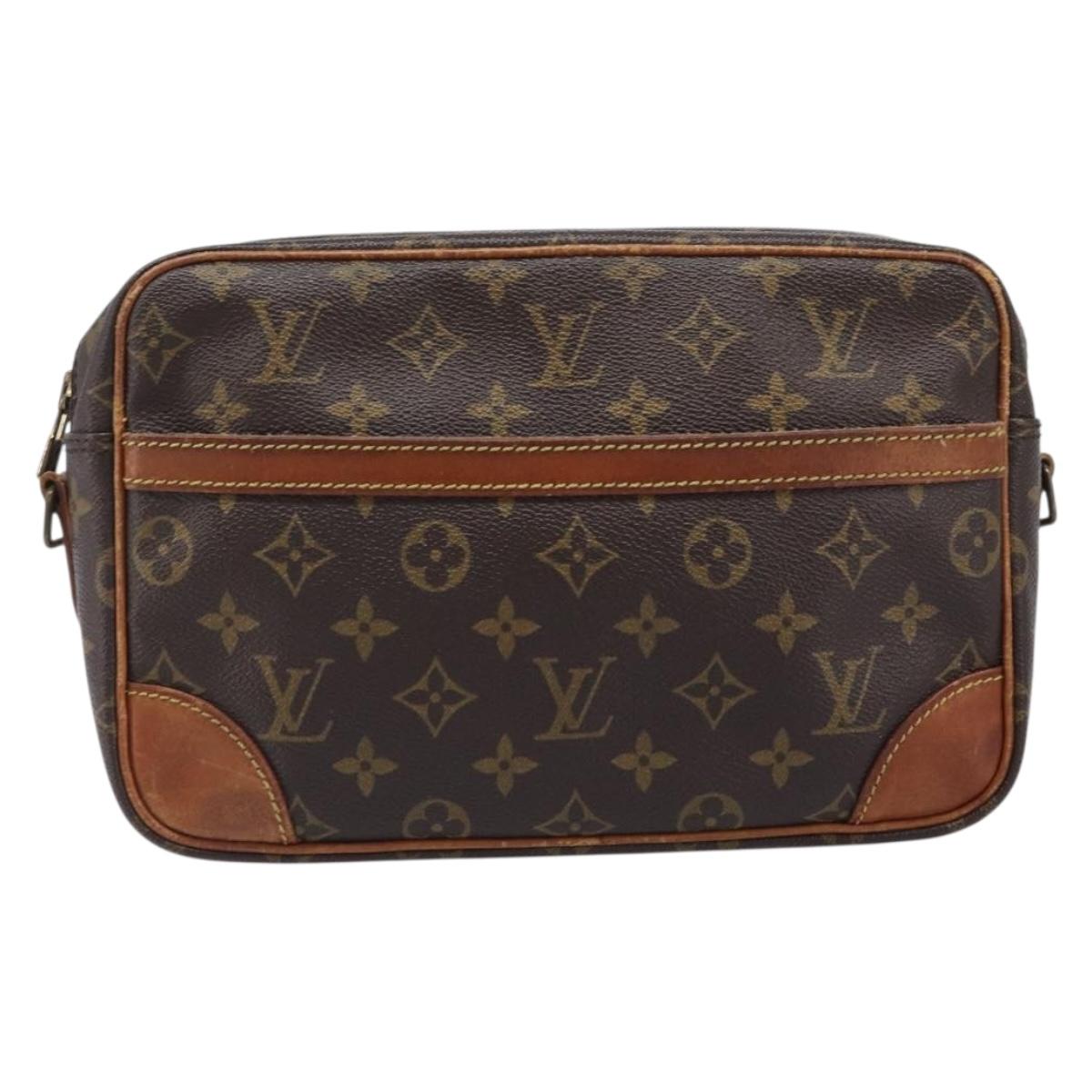 LOUIS VUITTON Monogram Trocadero 27 Shoulder Bag M51274 LV Auth 204217