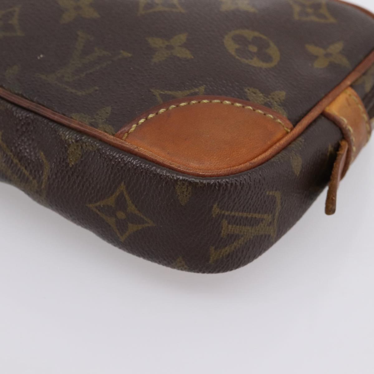 LOUIS VUITTON Monogram Marly Dragonne PM Clutch Bag M51827 LV Auth 204218