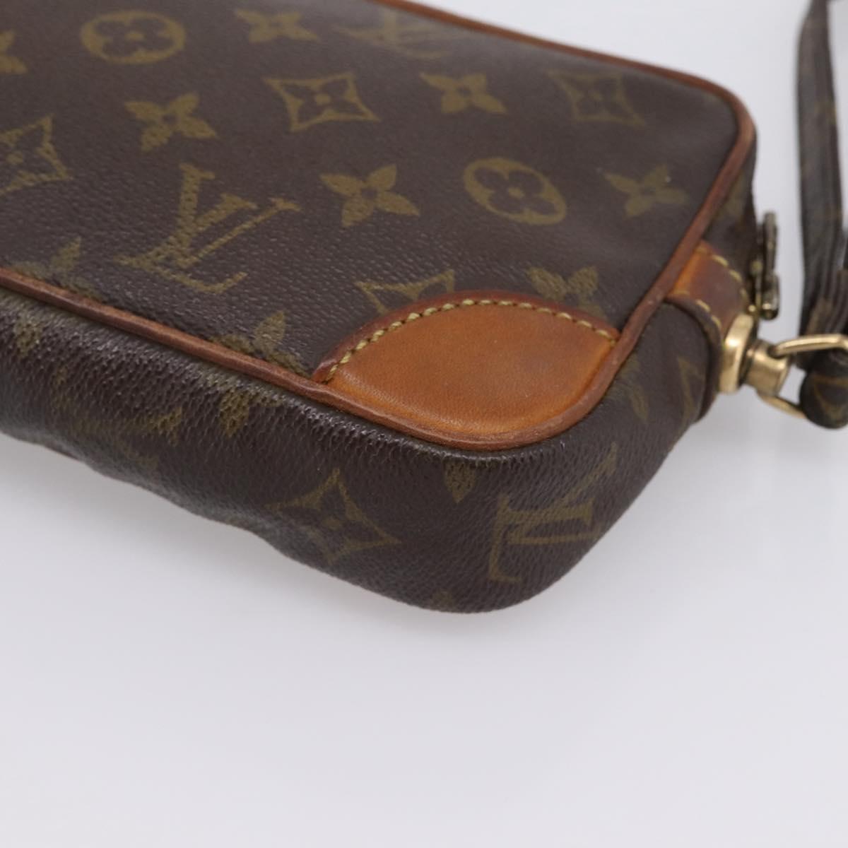 LOUIS VUITTON Monogram Marly Dragonne PM Clutch Bag M51827 LV Auth 204218