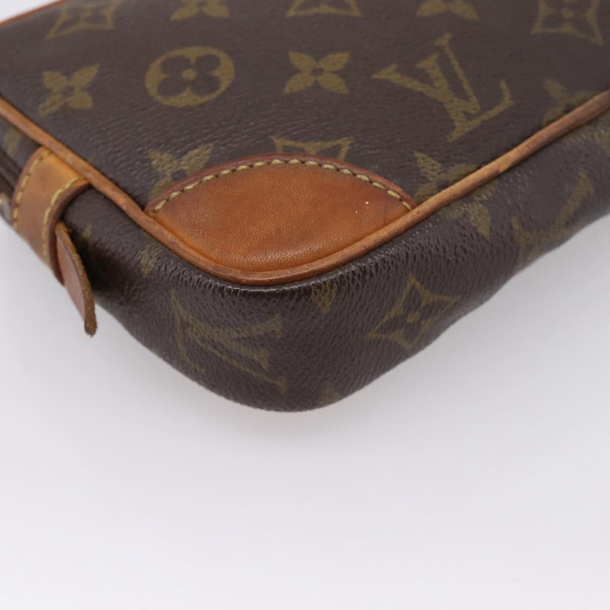 LOUIS VUITTON Monogram Marly Dragonne PM Clutch Bag M51827 LV Auth 204218