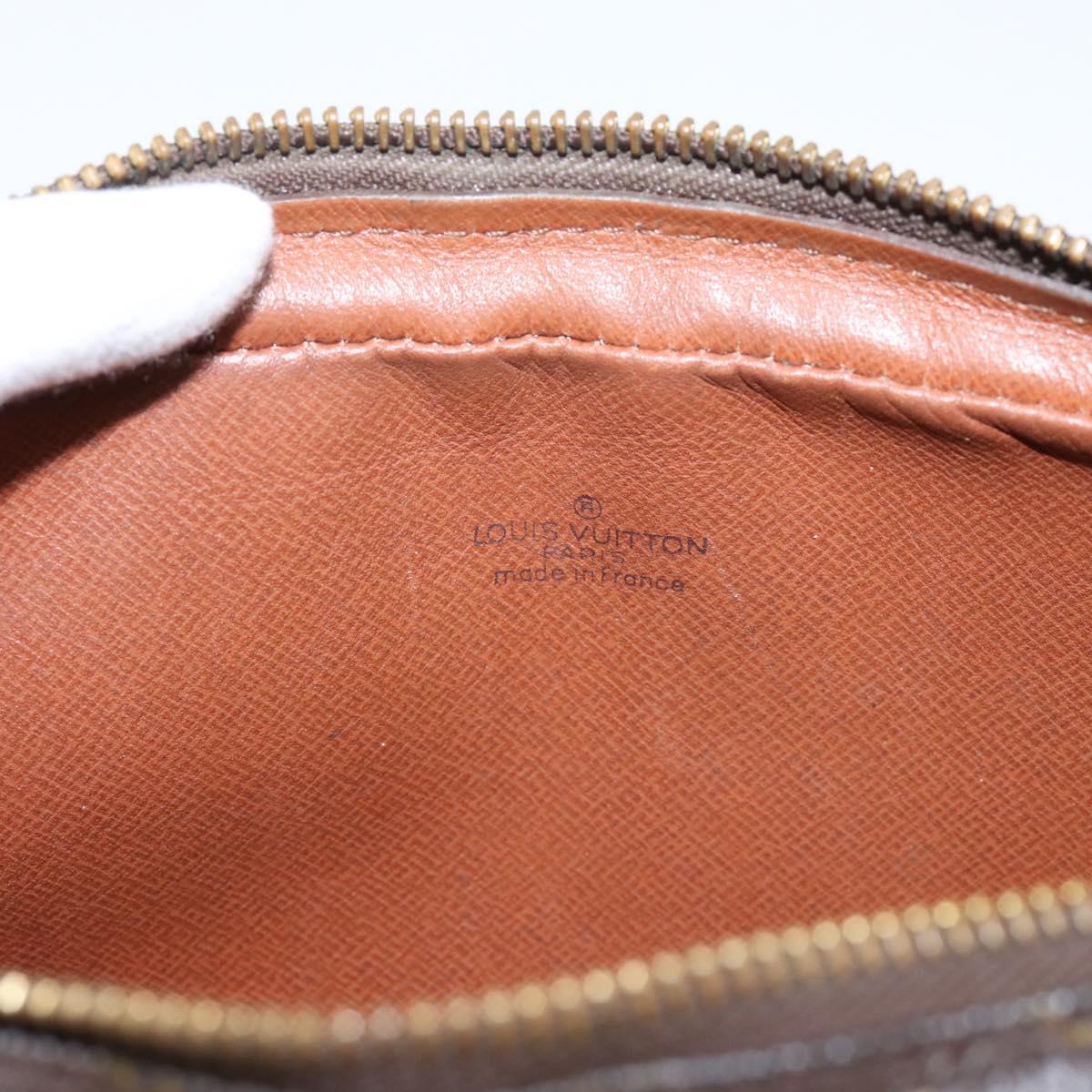 LOUIS VUITTON Monogram Marly Dragonne PM Clutch Bag M51827 LV Auth 204218