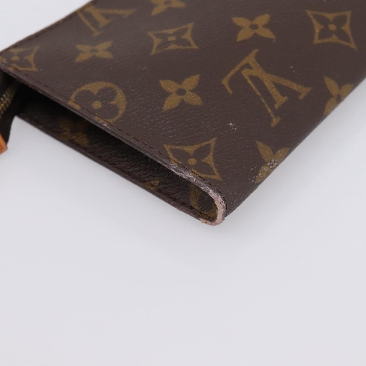 LOUIS VUITTON Monogram Bucket PM Accessory Pouch LV Auth 204228