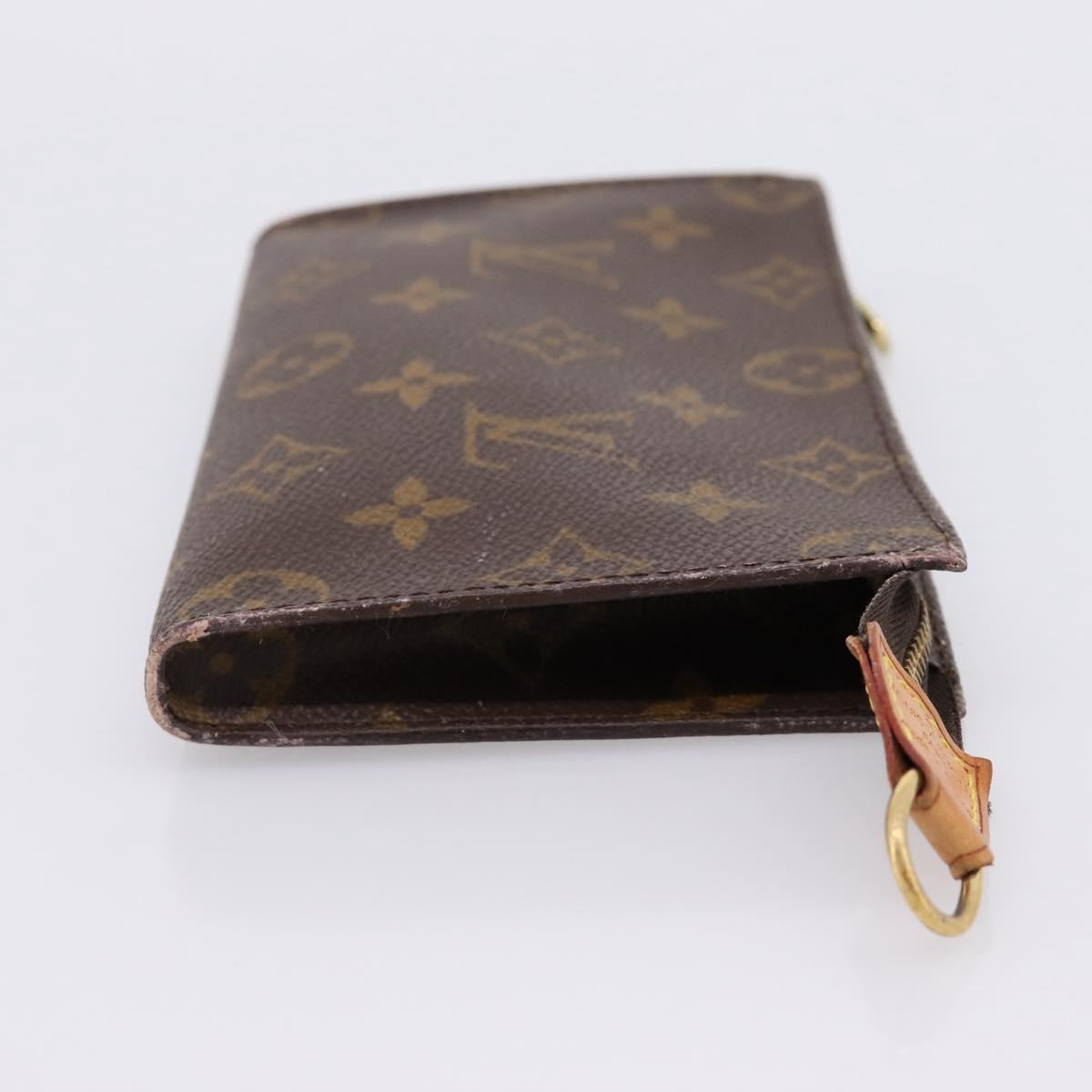 LOUIS VUITTON Monogram Bucket PM Accessory Pouch LV Auth 204228