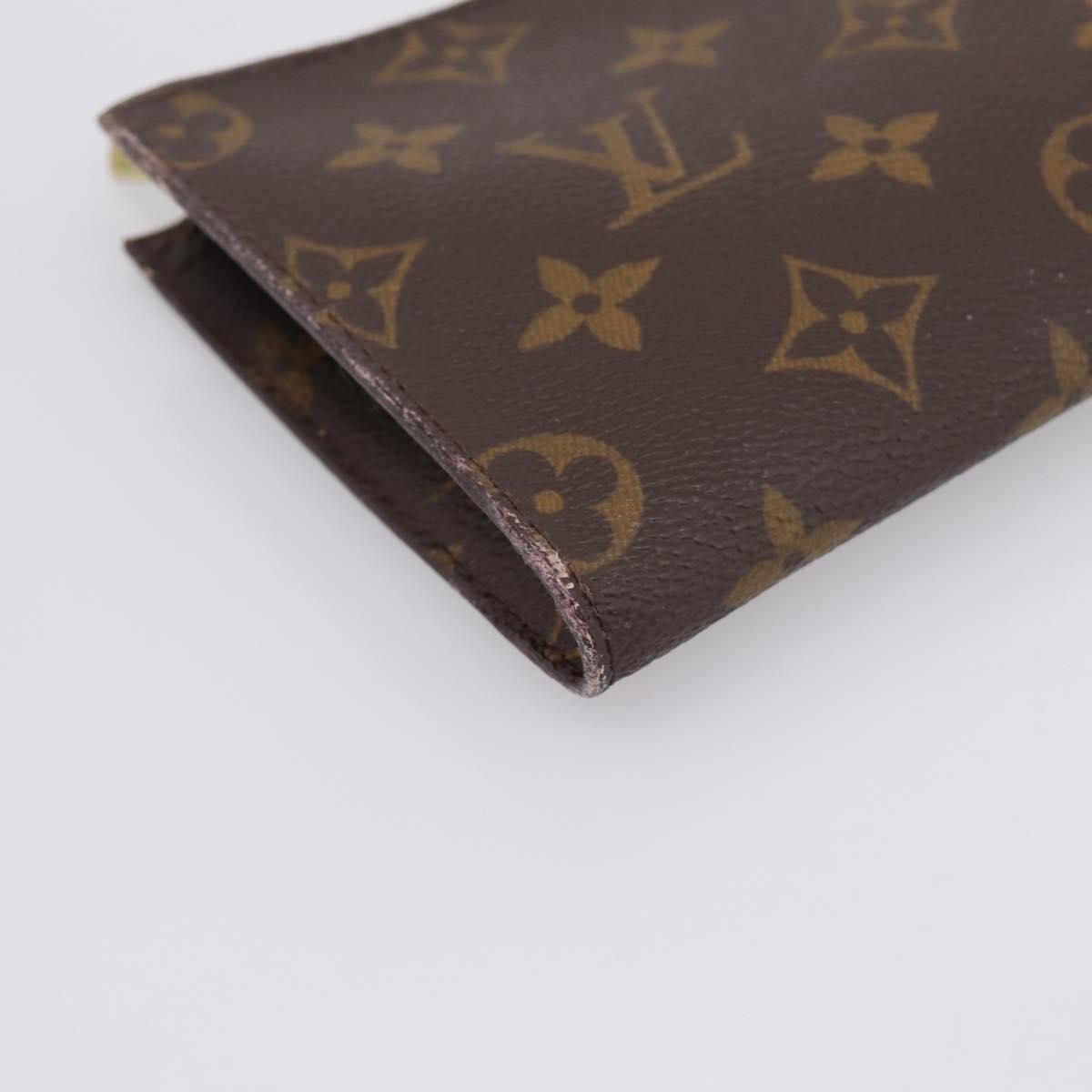 LOUIS VUITTON Monogram Bucket PM Accessory Pouch LV Auth 204228