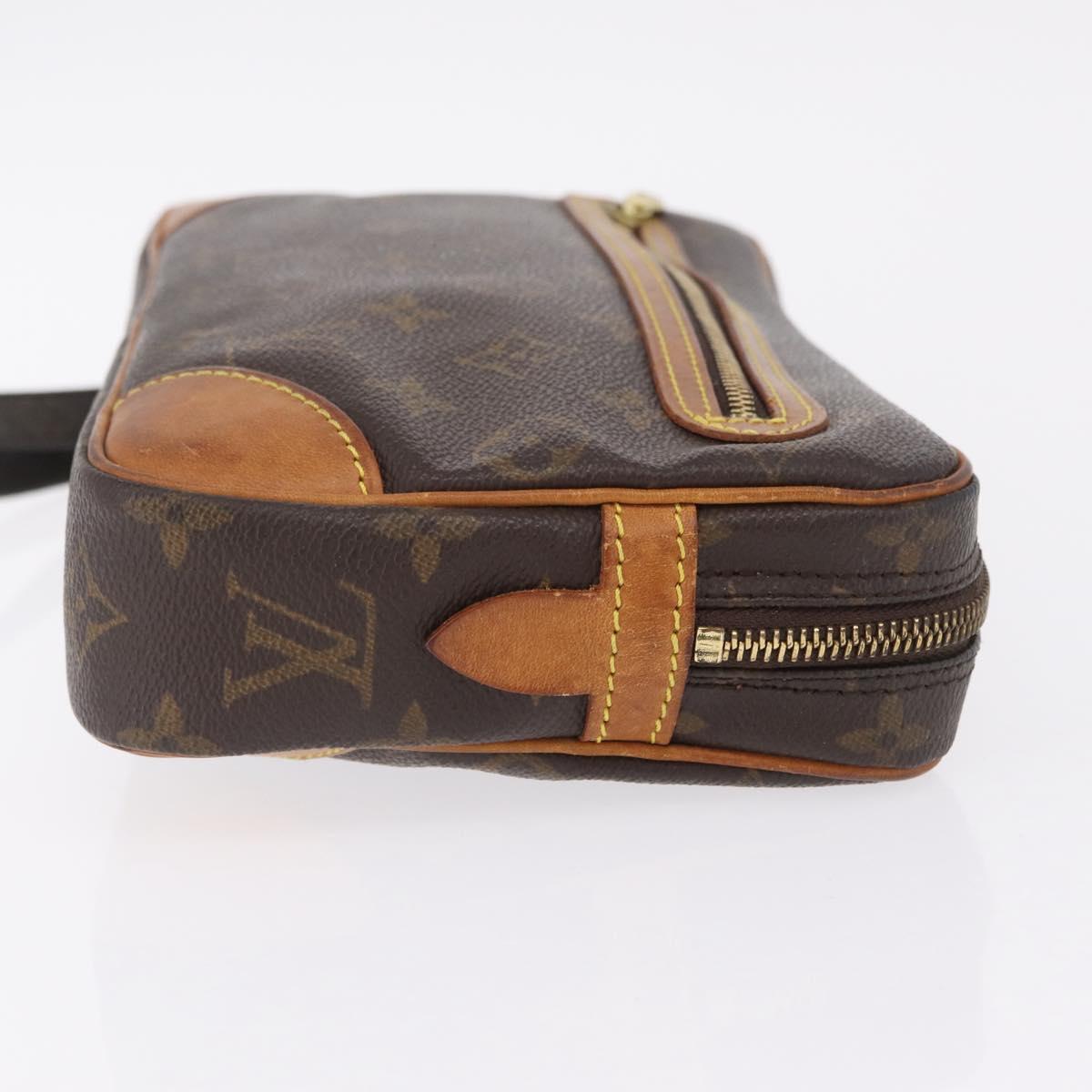 LOUIS VUITTON Monogram Marly Dragonne GM Clutch Bag M51825 LV Auth 204241
