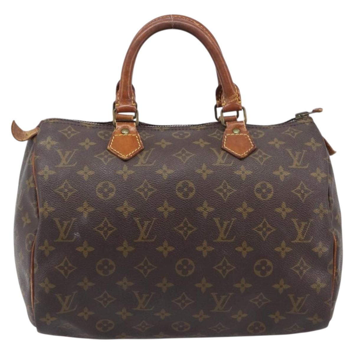LOUIS VUITTON Monogram Hand Bag 2 Set LV Auth 204277