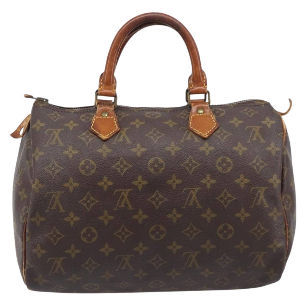 LOUIS VUITTON Monogram Hand Bag 2 Set LV Auth 204277