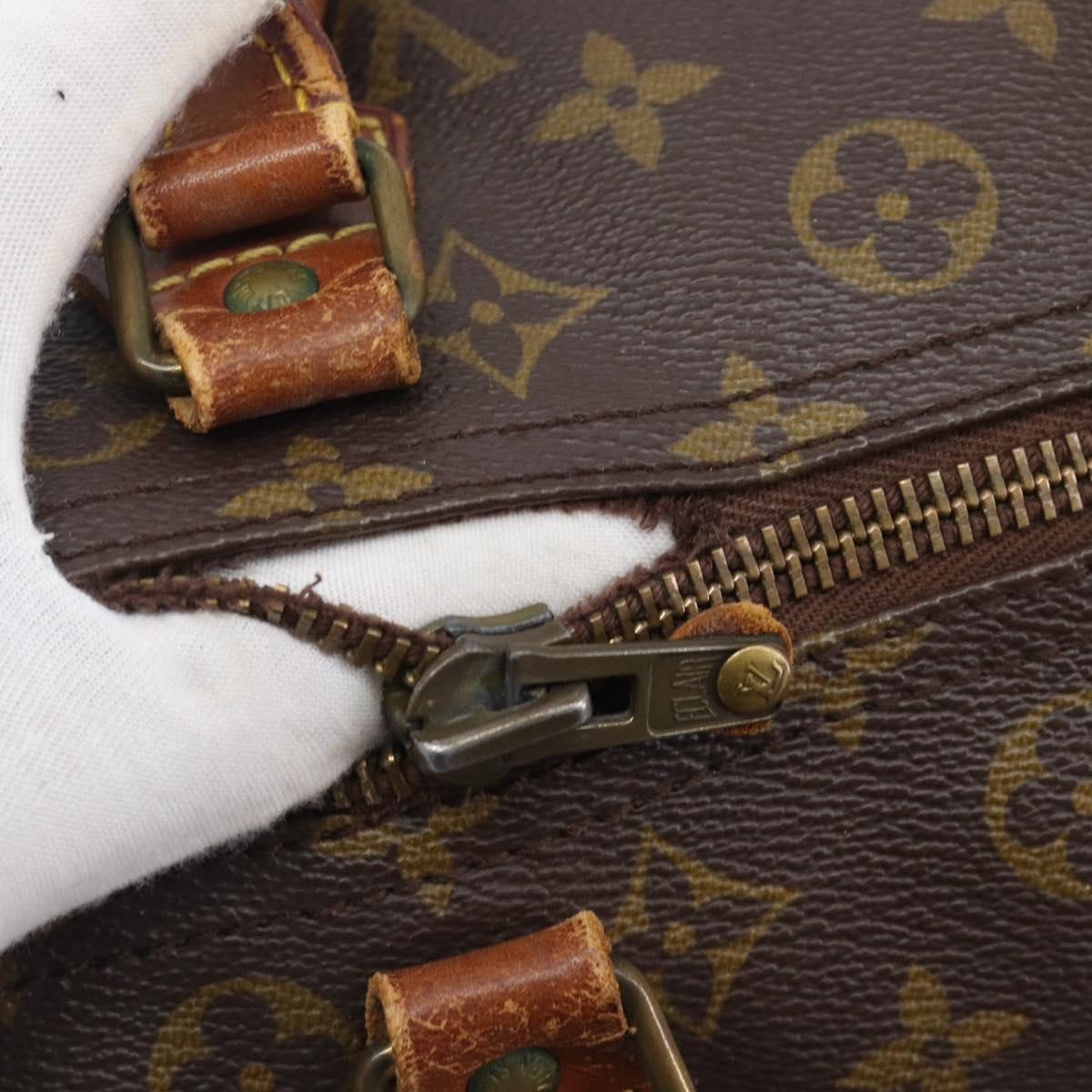 LOUIS VUITTON Monogram Hand Bag 2 Set LV Auth 204277