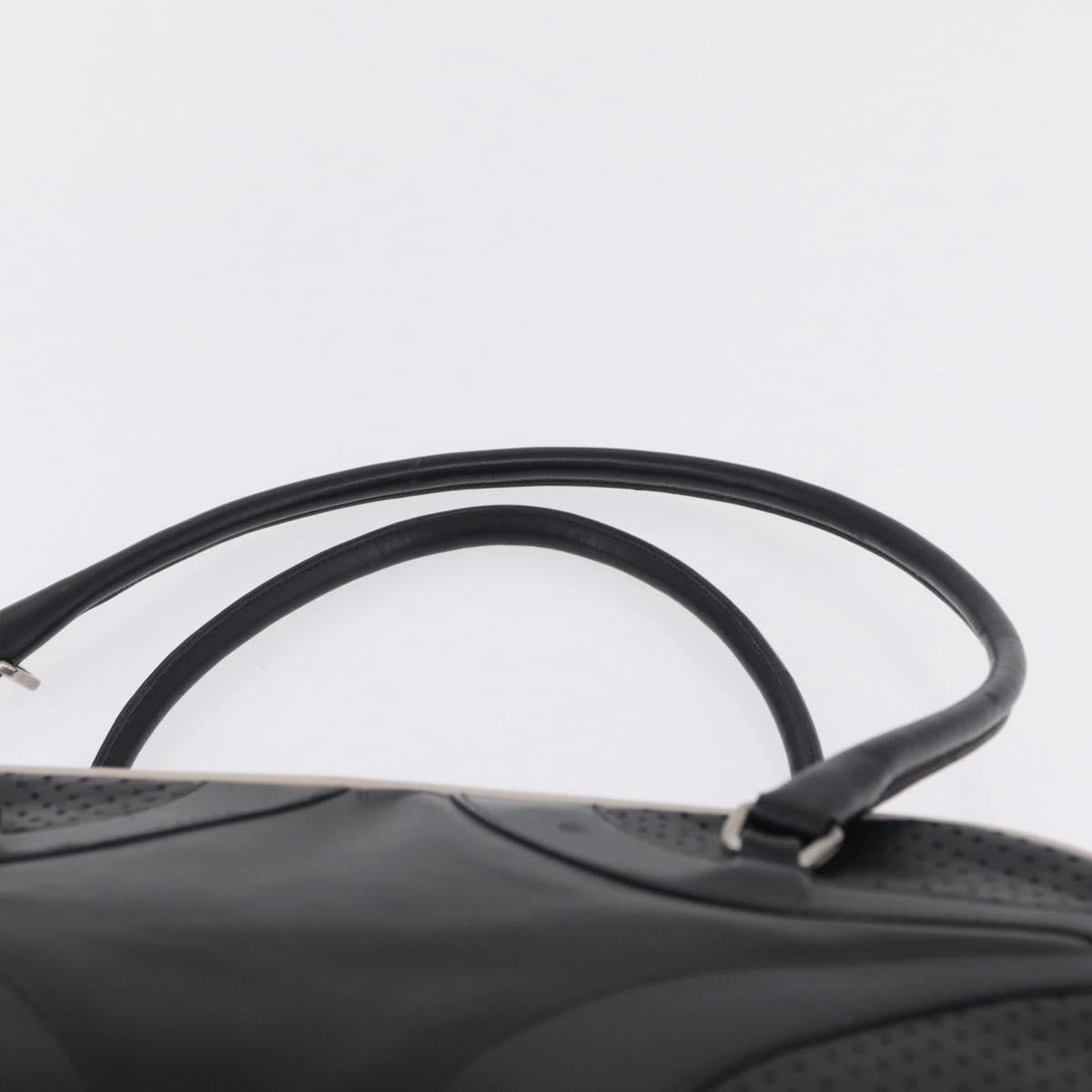 PRADA Shoulder Bag Nylon Leather 5 Set Black Purple Auth 204287