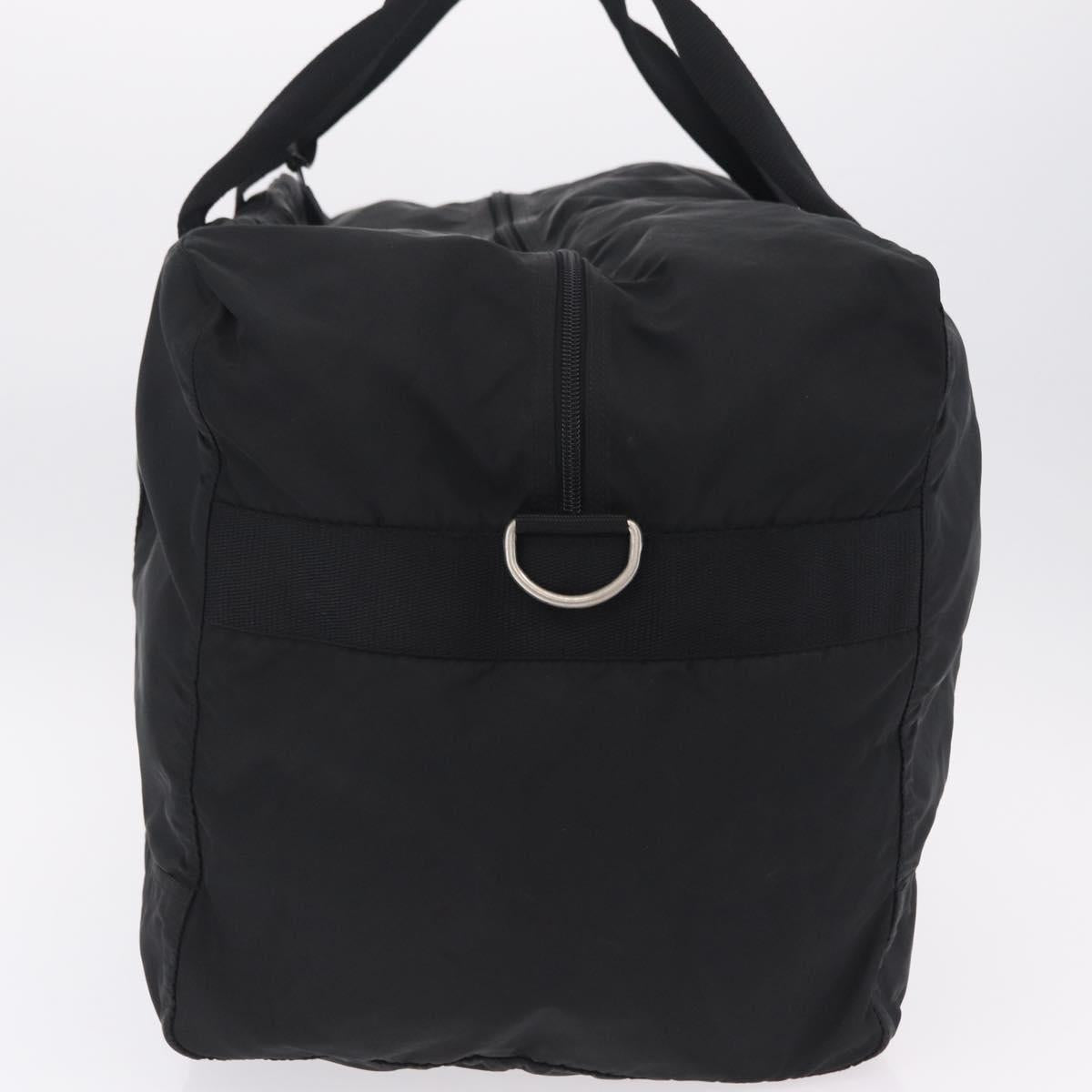 PRADA Shoulder Bag Nylon Leather 5 Set Black Purple Auth 204287