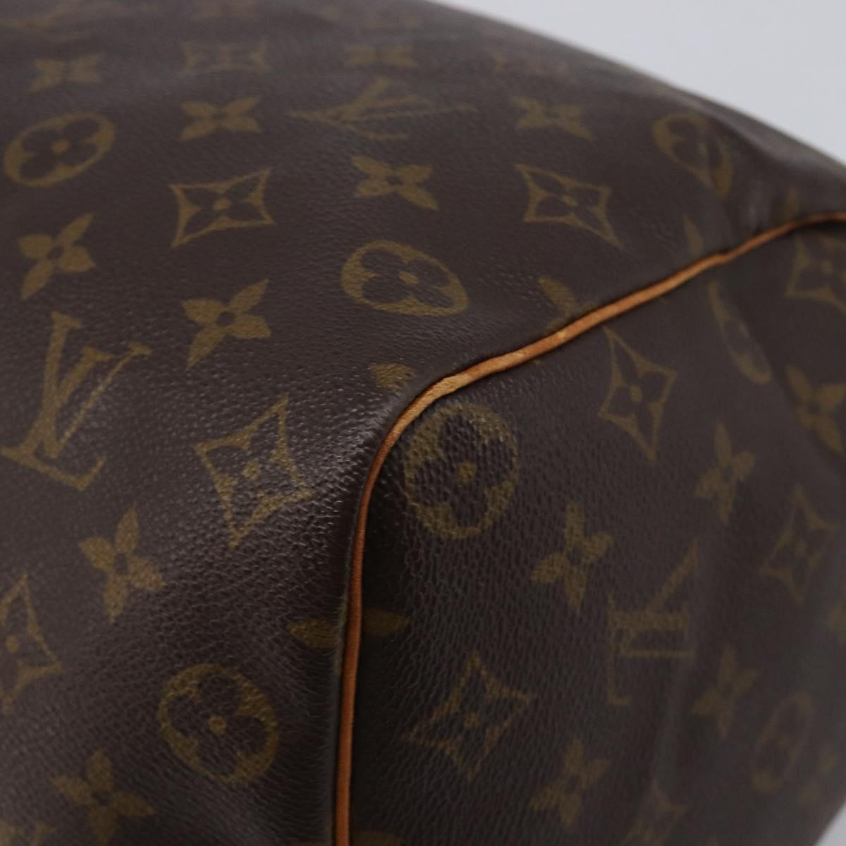 LOUIS VUITTON Monogram Speedy 30 Hand Bag M41526 LV Auth 204292