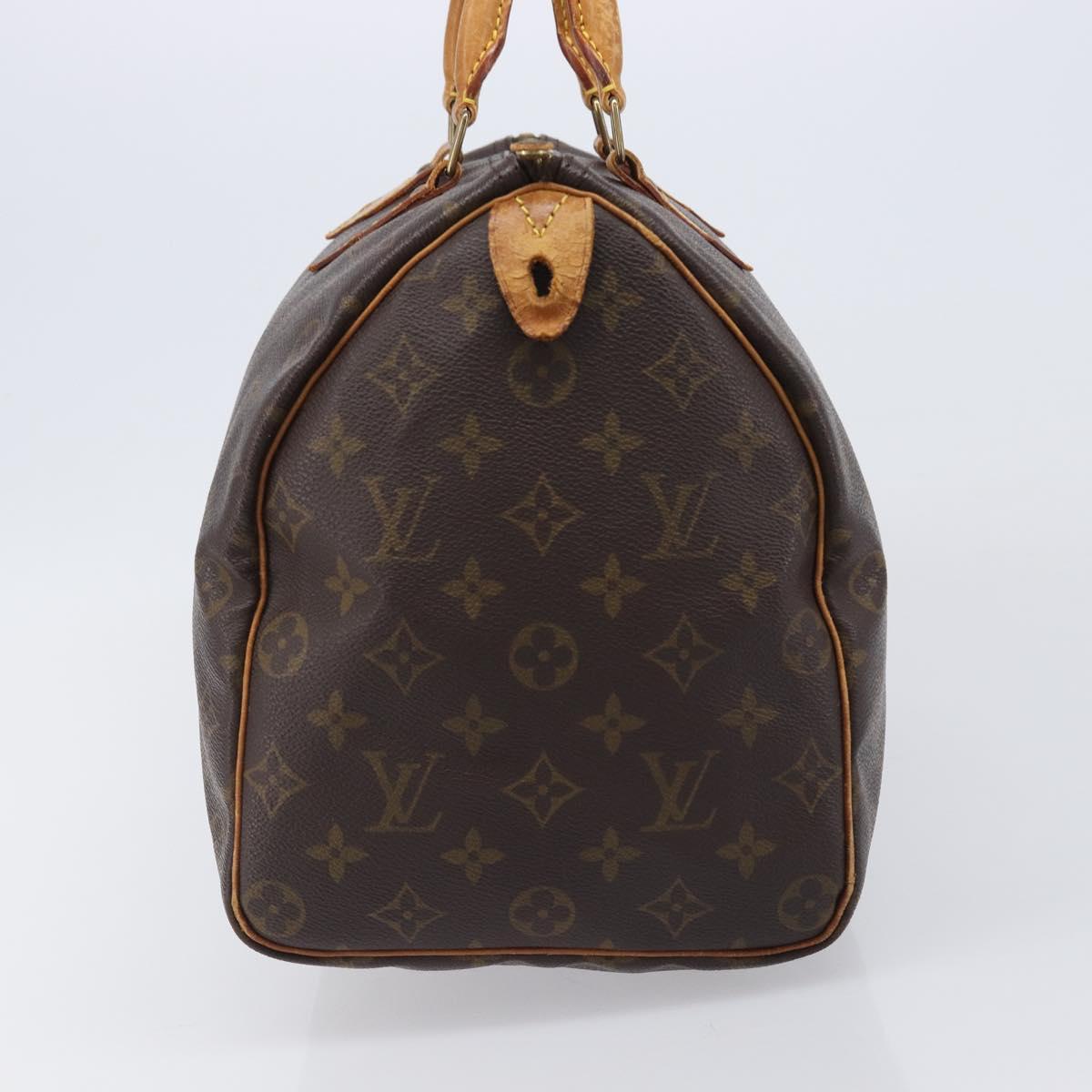 LOUIS VUITTON Monogram Speedy 30 Hand Bag M41526 LV Auth 204292