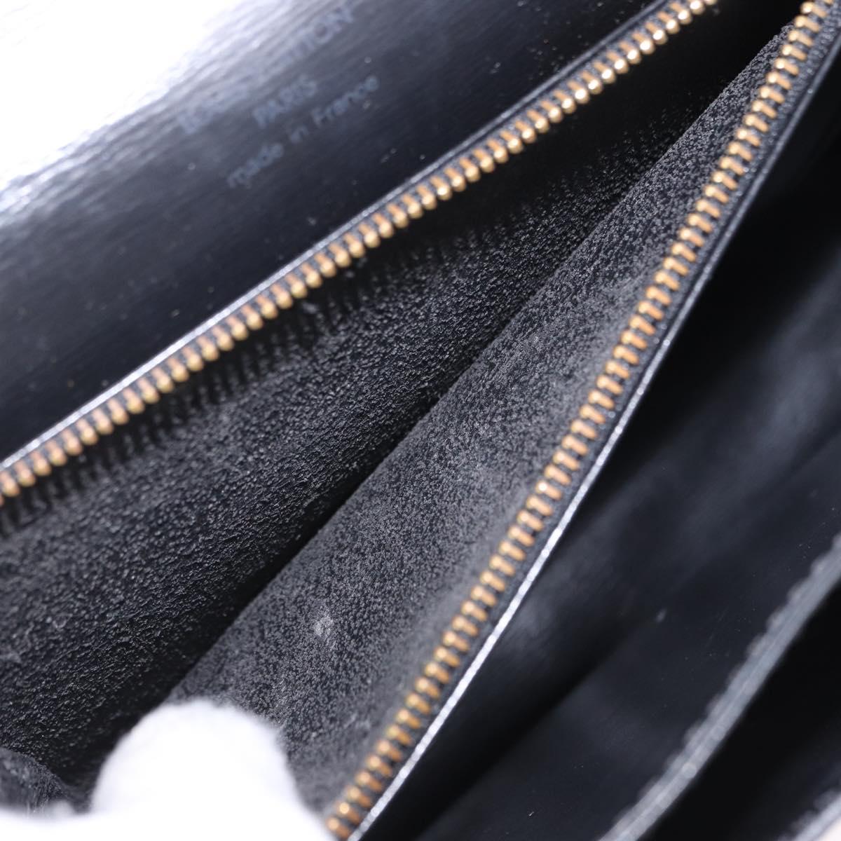 LOUIS VUITTON Epi Free Run Shoulder Bag Black M52402 LV Auth 204301