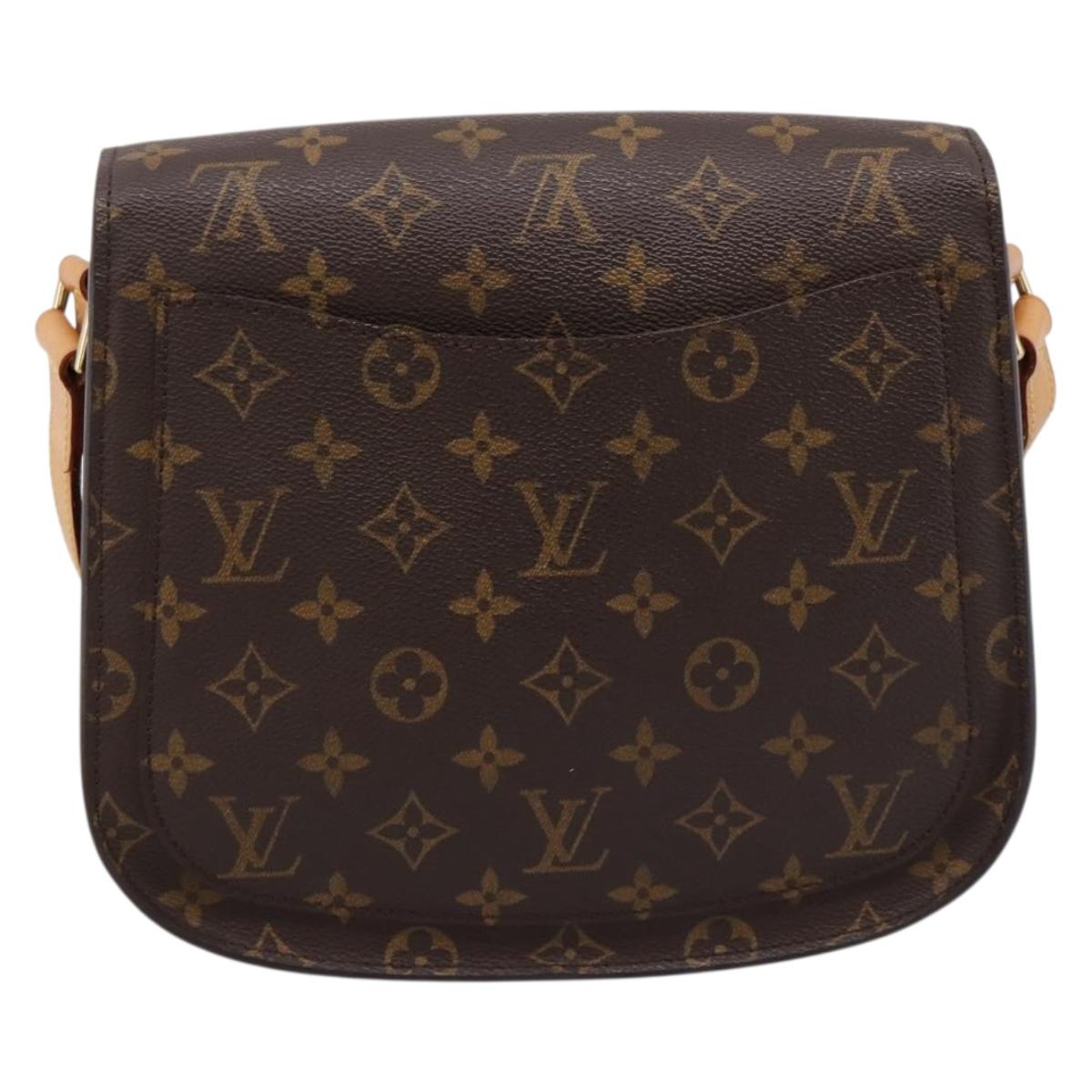 LOUIS VUITTON Monogram Saint Cloud GM Shoulder Bag M51242 LV Auth 204310A