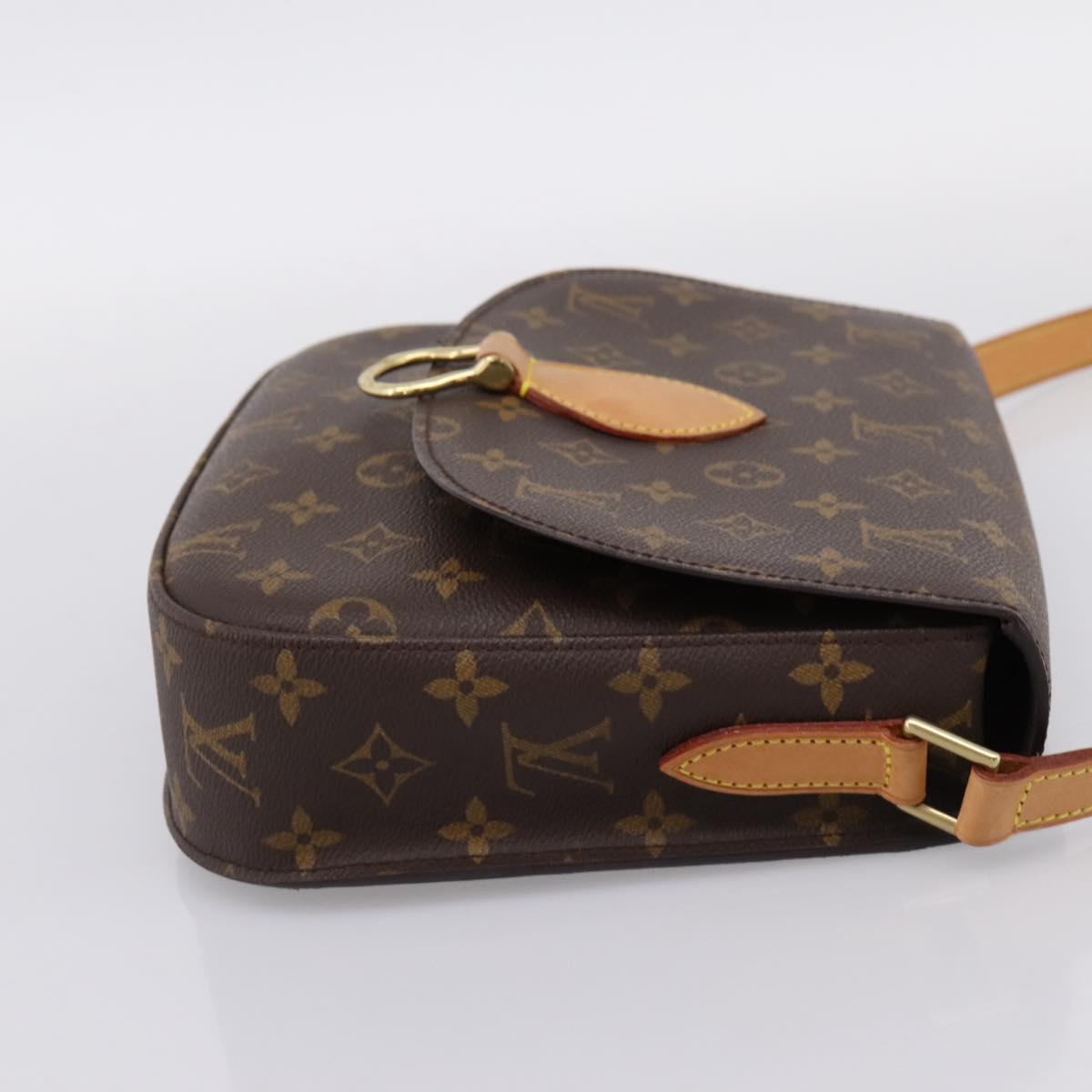 LOUIS VUITTON Monogram Saint Cloud GM Shoulder Bag M51242 LV Auth 204310A