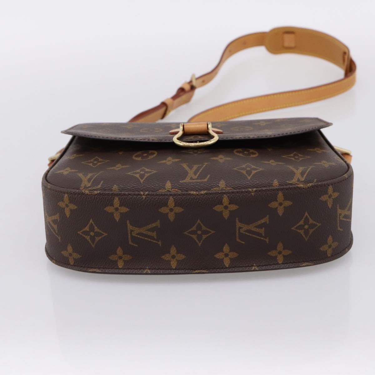 LOUIS VUITTON Monogram Saint Cloud GM Shoulder Bag M51242 LV Auth 204310A