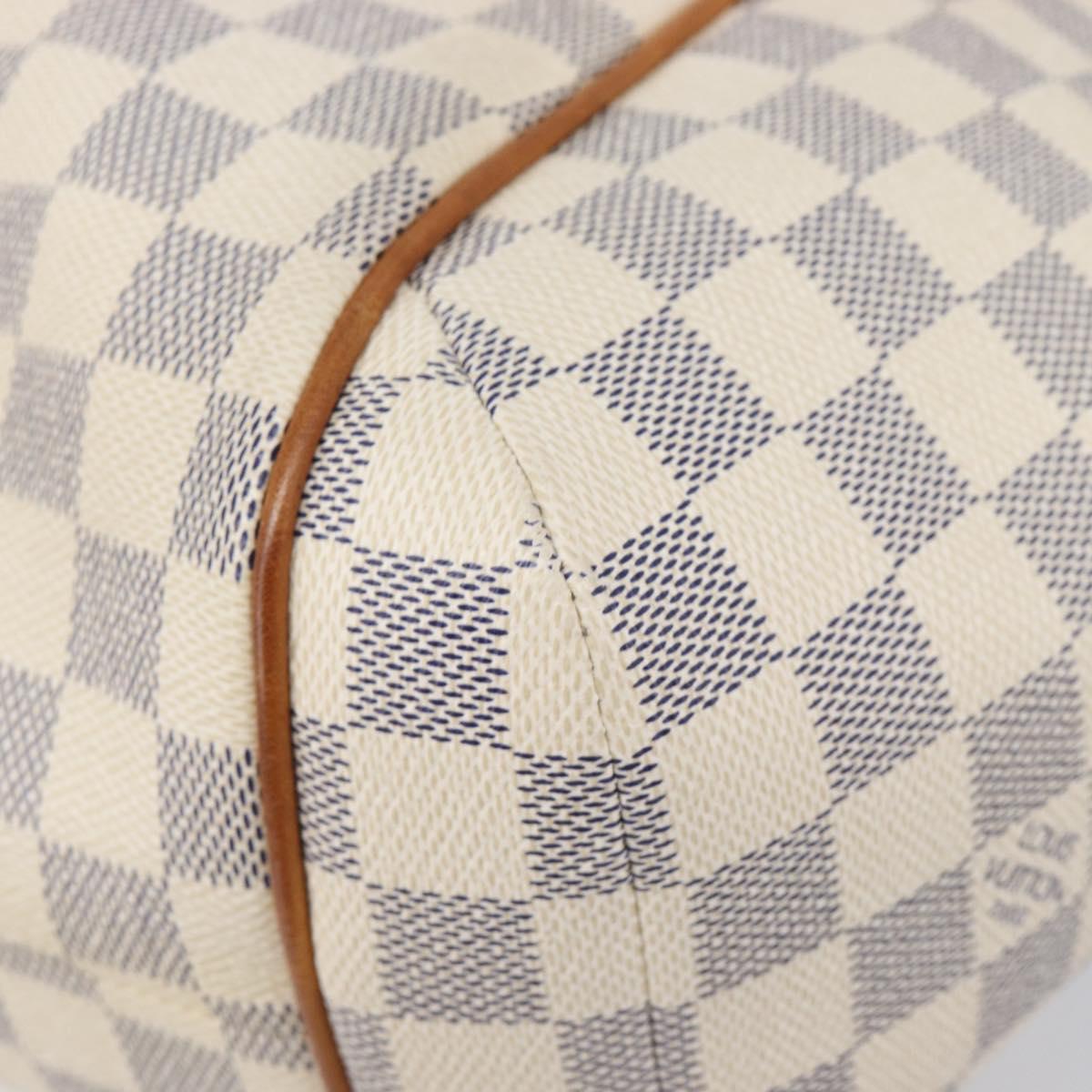 LOUIS VUITTON Damier Azur Totally PM Tote Bag N41280 LV Auth 204311