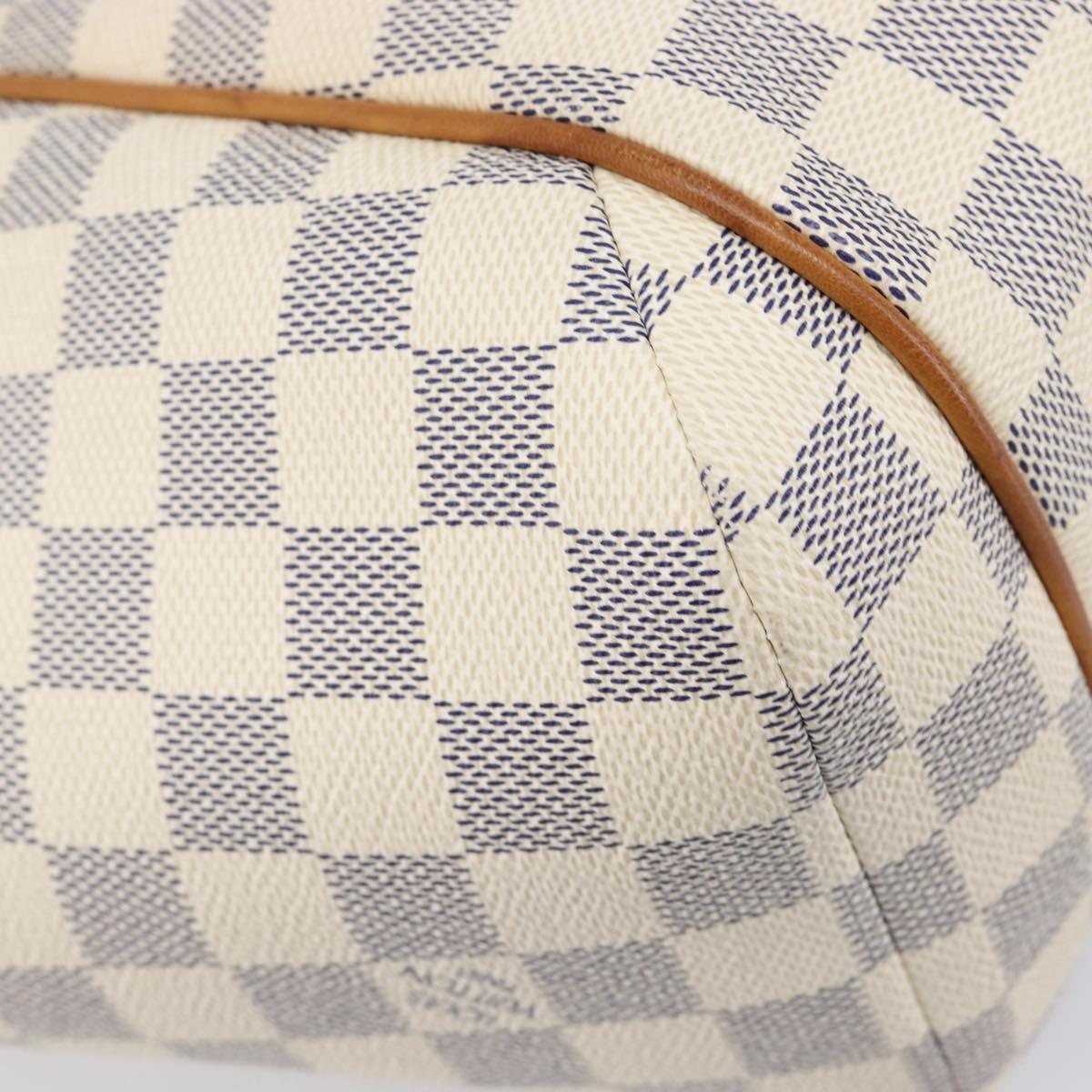LOUIS VUITTON Damier Azur Totally PM Tote Bag N41280 LV Auth 204311
