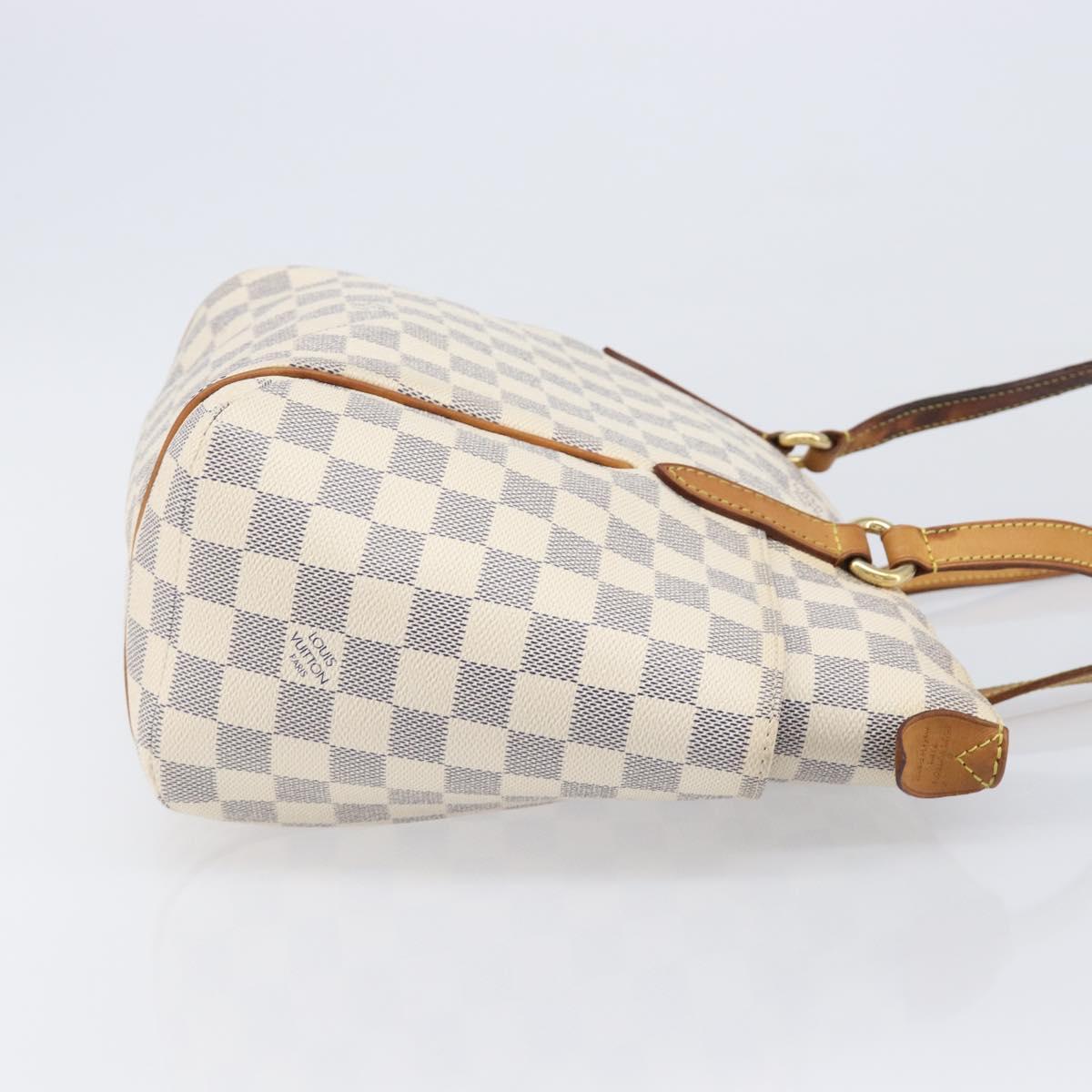 LOUIS VUITTON Damier Azur Totally PM Tote Bag N41280 LV Auth 204311