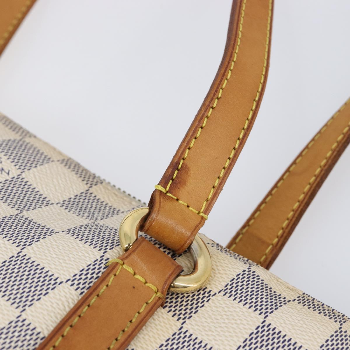 LOUIS VUITTON Damier Azur Totally PM Tote Bag N41280 LV Auth 204311