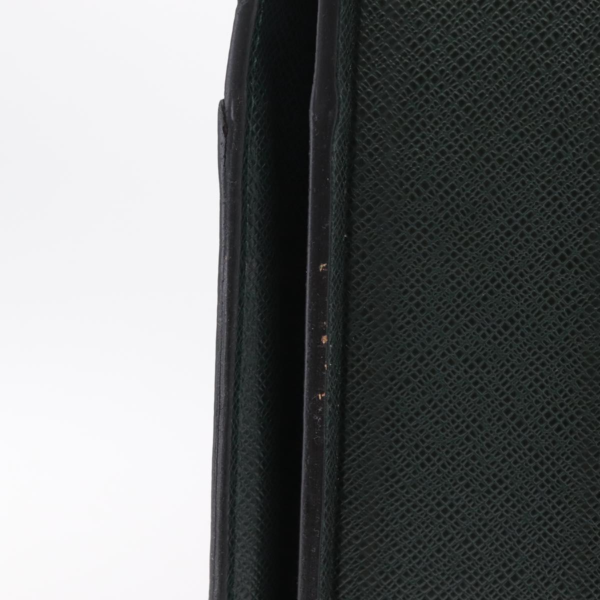 LOUIS VUITTON Taiga Pilot Case Ural Business Bag Epicea M30024 LV Auth 204312