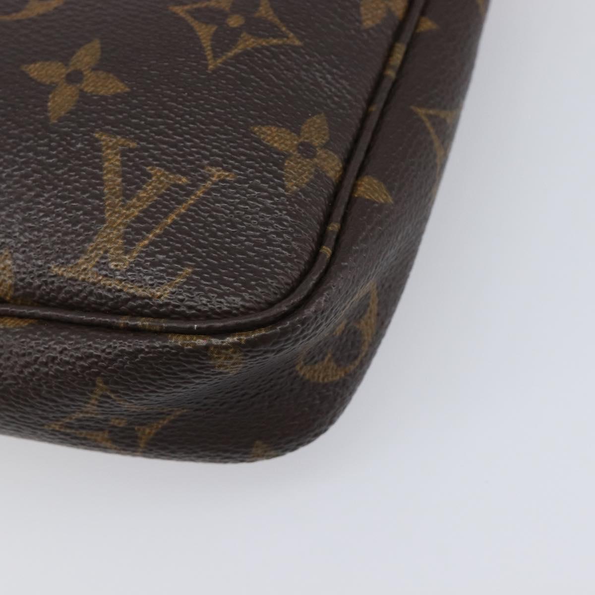 LOUIS VUITTON Monogram Pochette Accessoires Pouch M51980 LV Auth 204324A