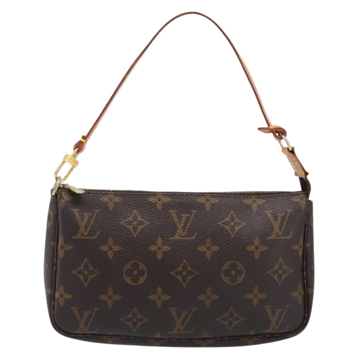 LOUIS VUITTON Monogram Pochette Accessoires Pouch M51980 LV Auth 204324A