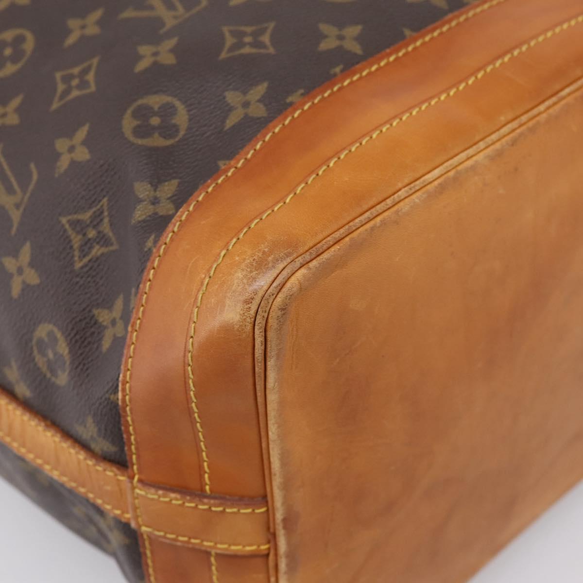 LOUIS VUITTON Monogram Noe Shoulder Bag M42224 LV Auth 204335