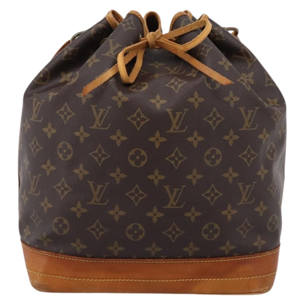 LOUIS VUITTON Monogram Noe Shoulder Bag M42224 LV Auth 204335